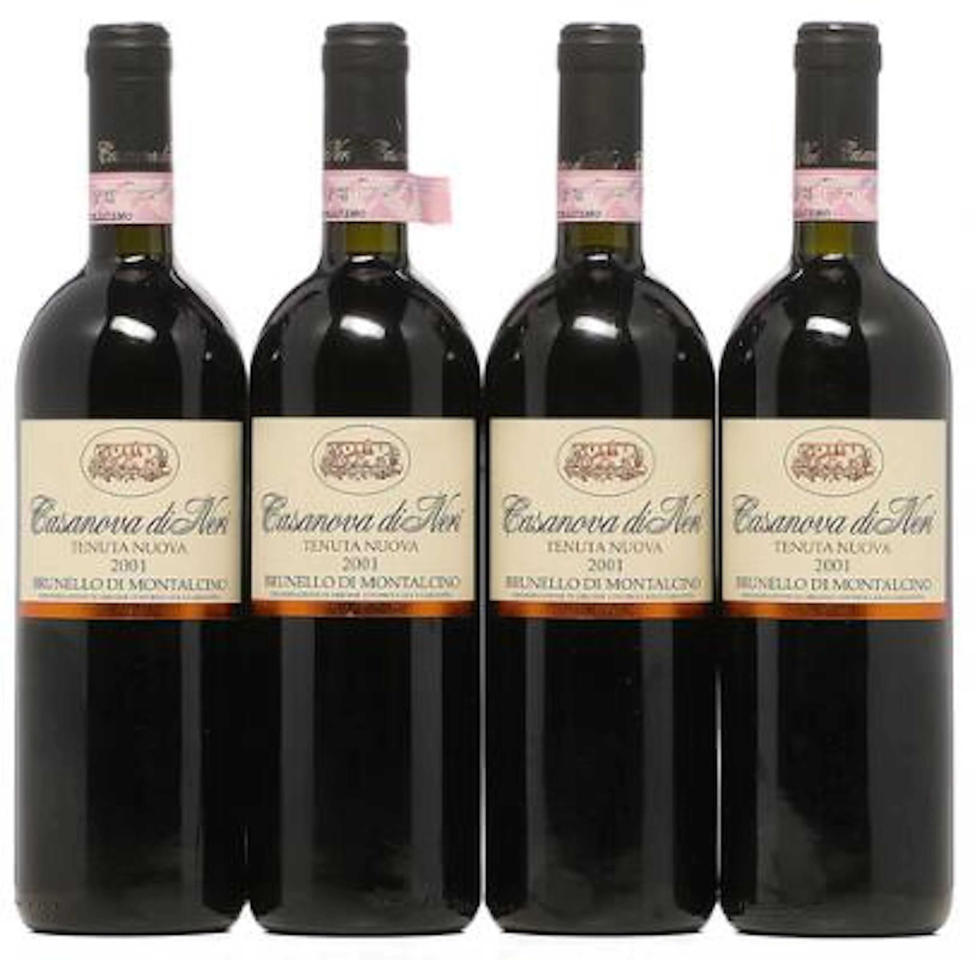 4 bts. Brunello di Montalcino "Tenuta Nuova", Casanova di Neri 2001