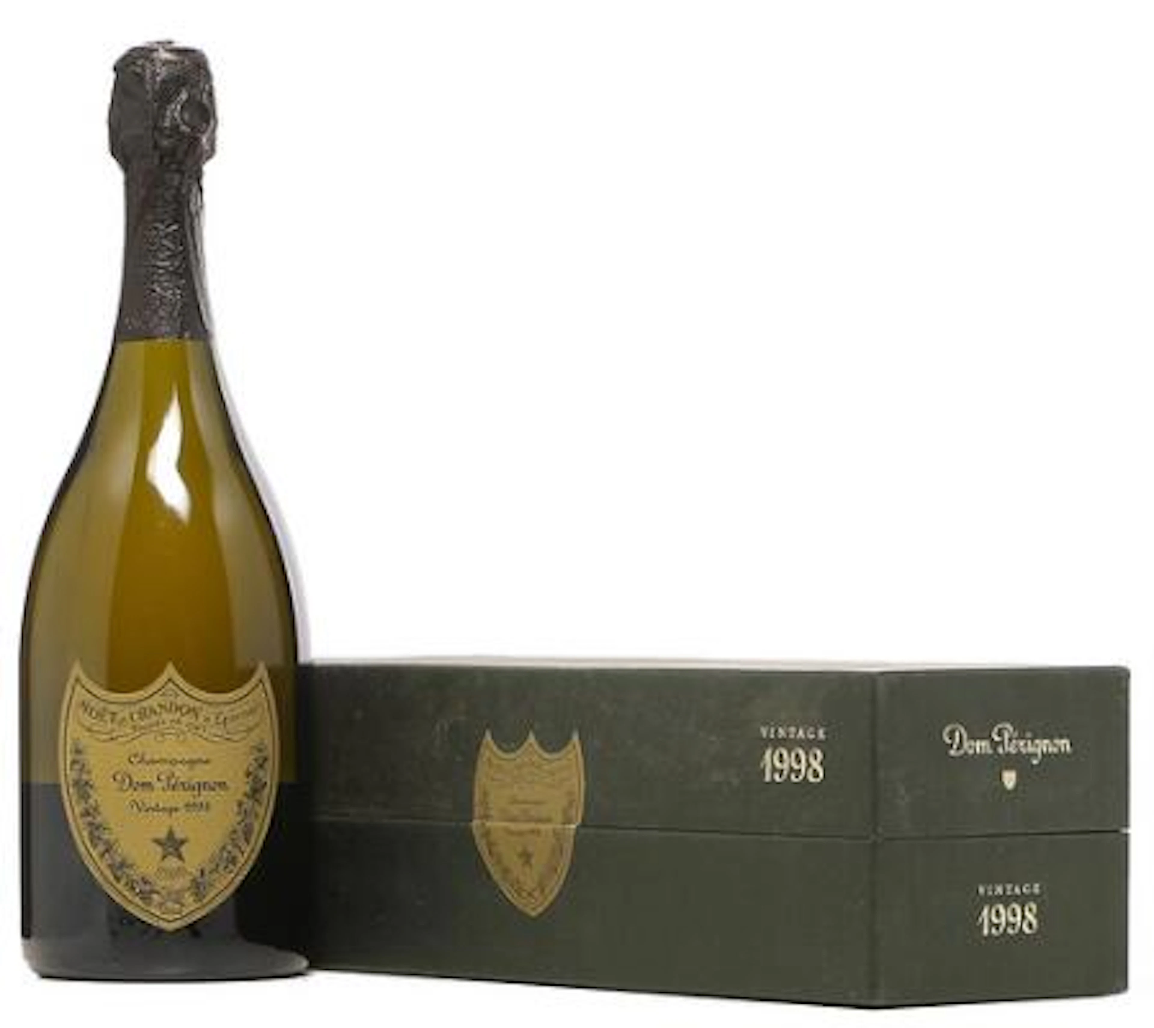 1 bt. Champagne Dom Pérignon, Moët et Chandon 1998 A (hf/in). Oc.