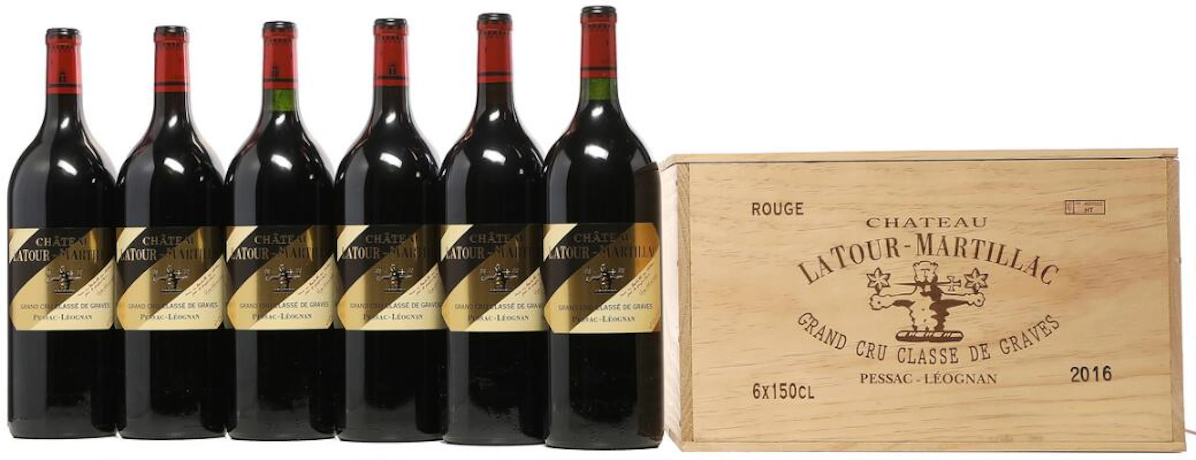 6 bts. Mg. Château Latour Martillac Grand Cru Classé, Pessac-Léognan