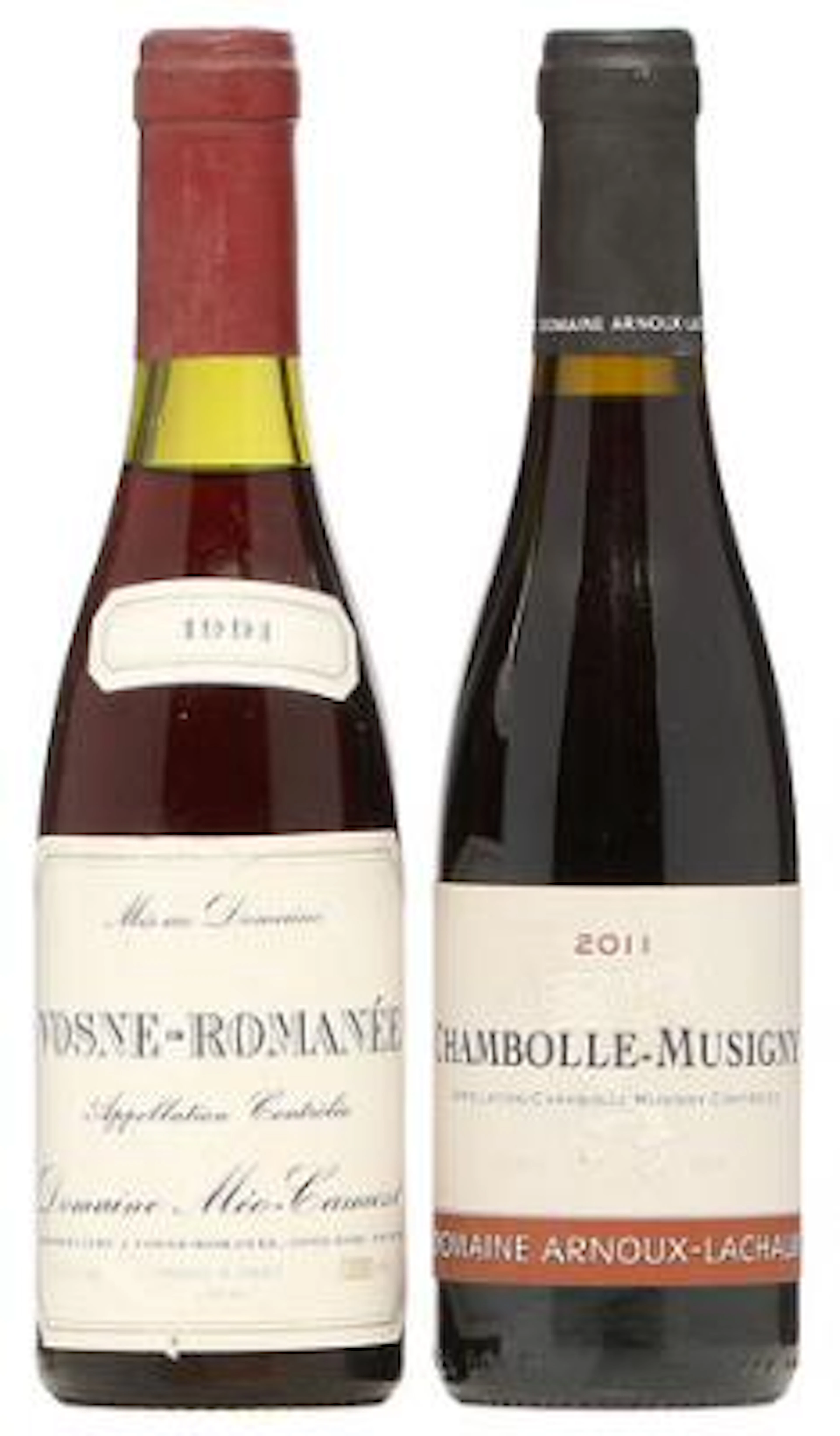 1 bt. ½. Vosne-Romanée, Domaine Méo-Camuzet 1991 A/B (ts). etc. Total
