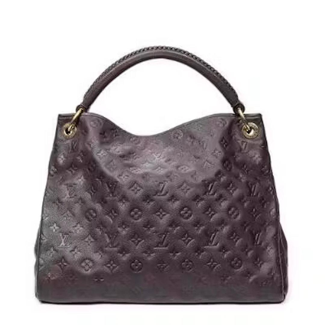 Louis Vuitton: An "Artsy" Bag in lilac monogram Empreinte leather