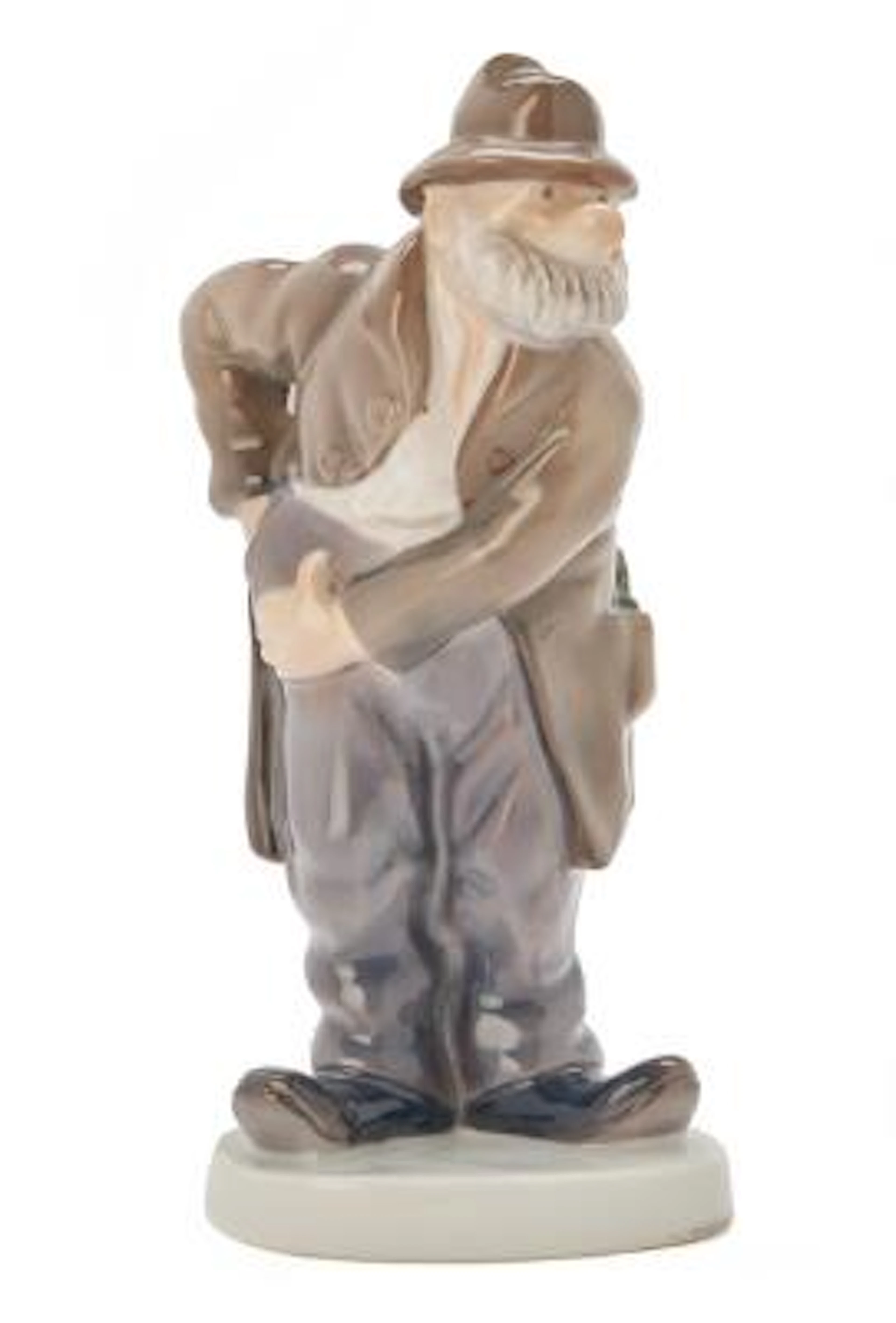 Vagabond. Porcelain figure. 2473. Bing & Grøndahl. H. 21 cm. – Bruun