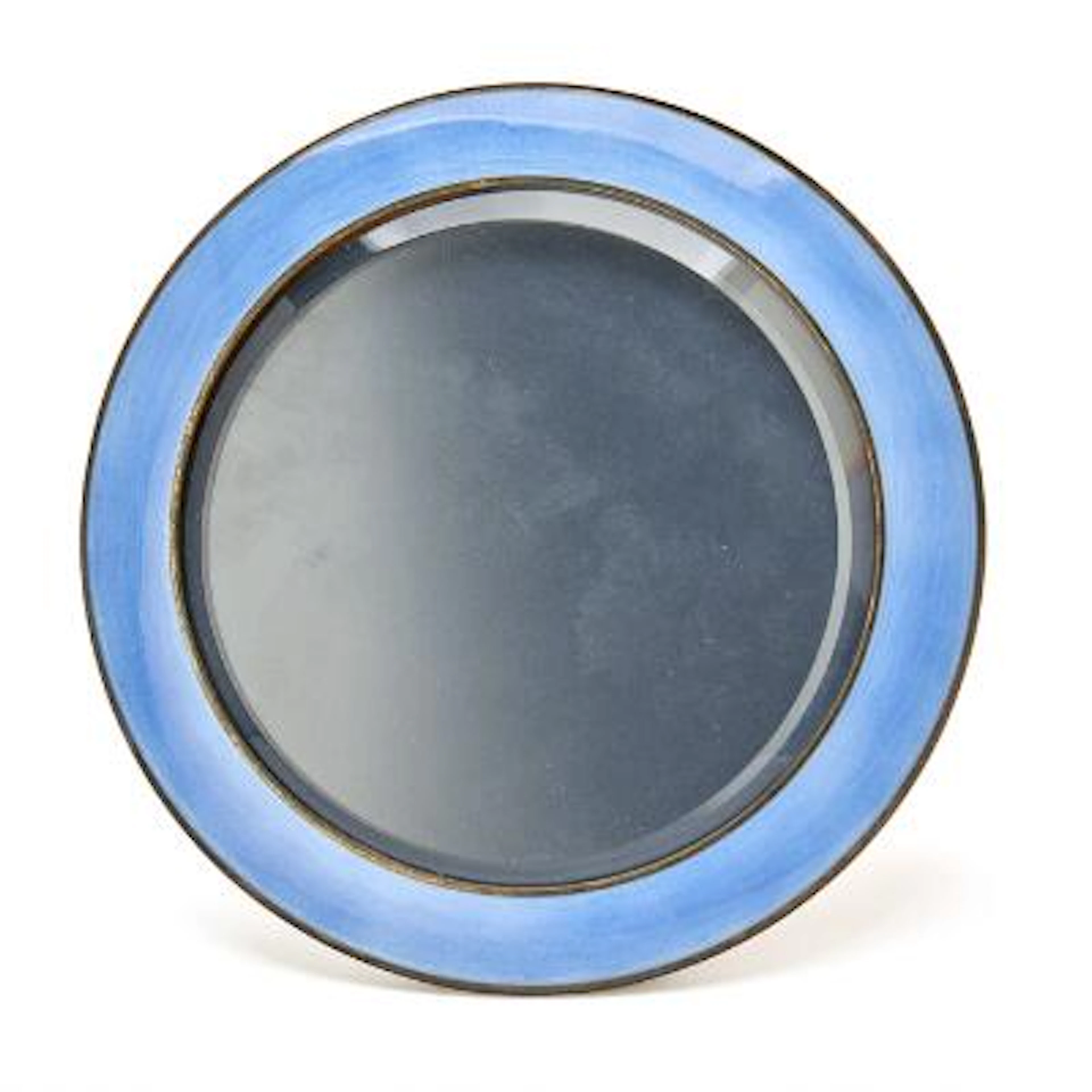 A Norwegian sterling silver and enamel frame. Davdi Andersen, Oslo