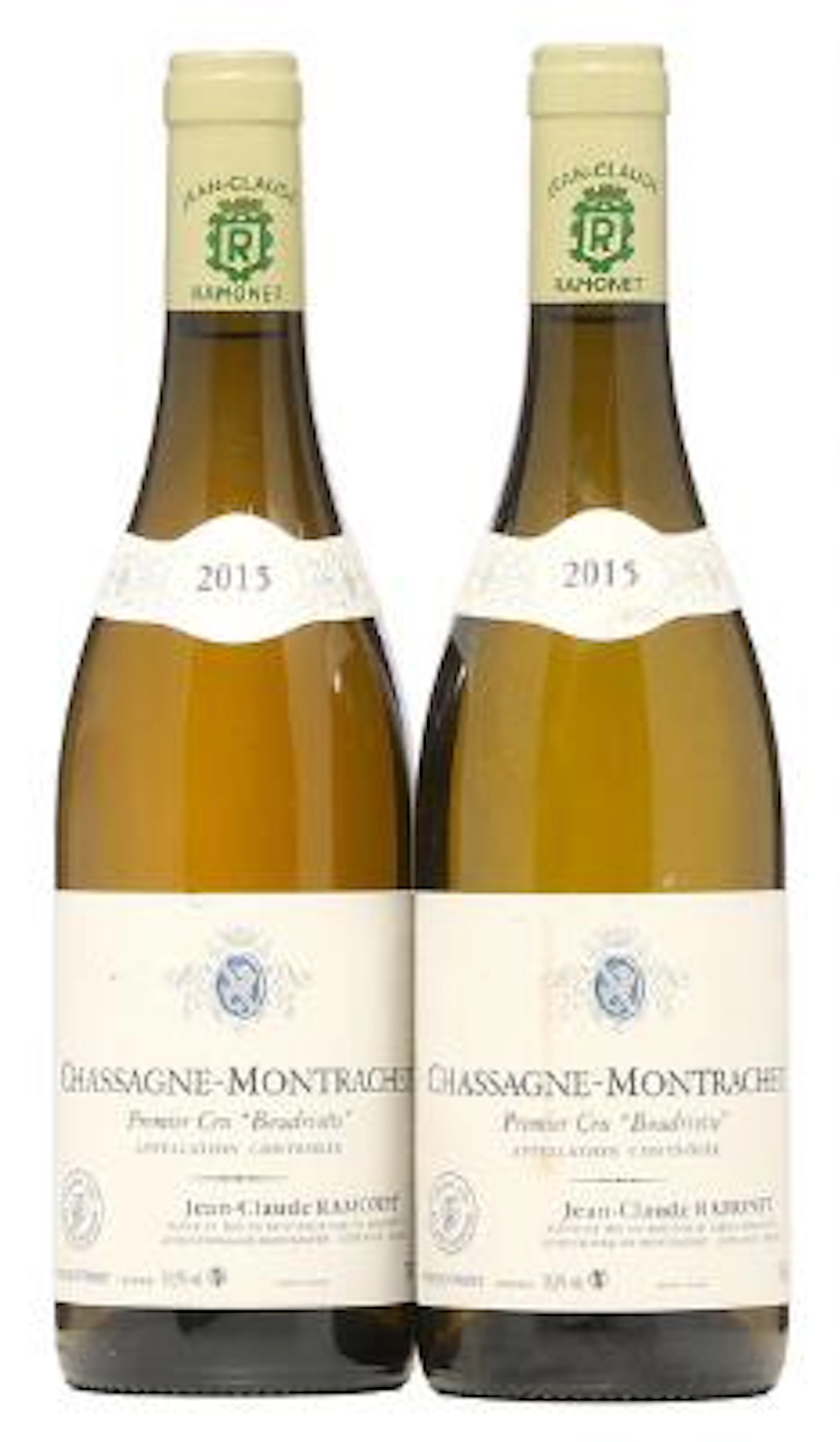 2 bts. Chassagne Montrachet 1. Cru "La Boudriotte", Domaine Ramonet