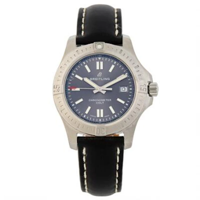 Breitling: Colt of steel, ref. A17313. Mechanical movement with automatic