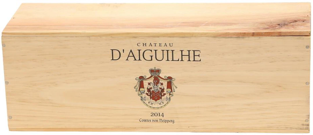 1 bt. Imp. Chateau D'Aiguilhe, Cotes de Castillon 2014 A (hf/in).