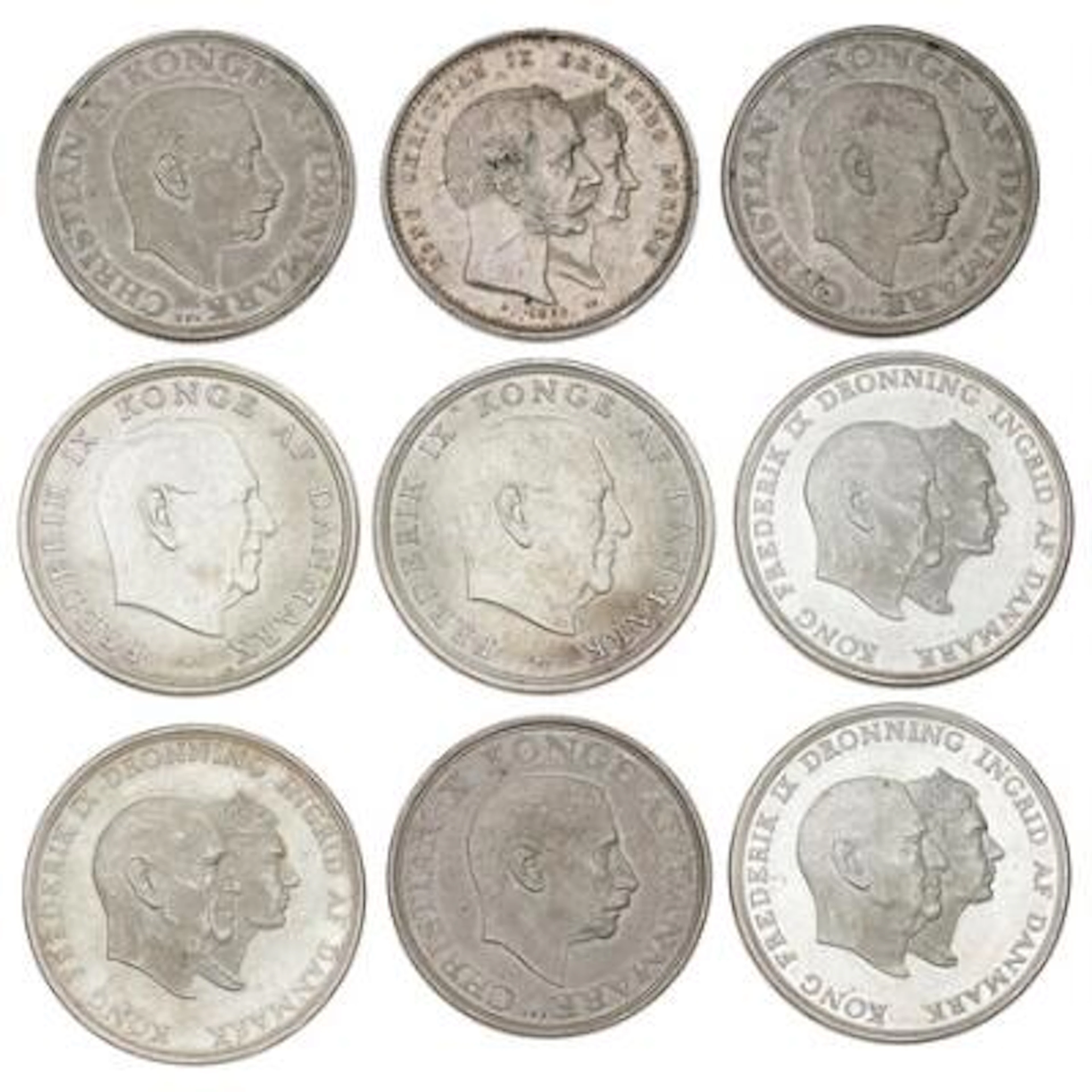 Commemoratives, 1892, 1937 (3 pieces), 1960 (3 pcs), 1964 (2), in