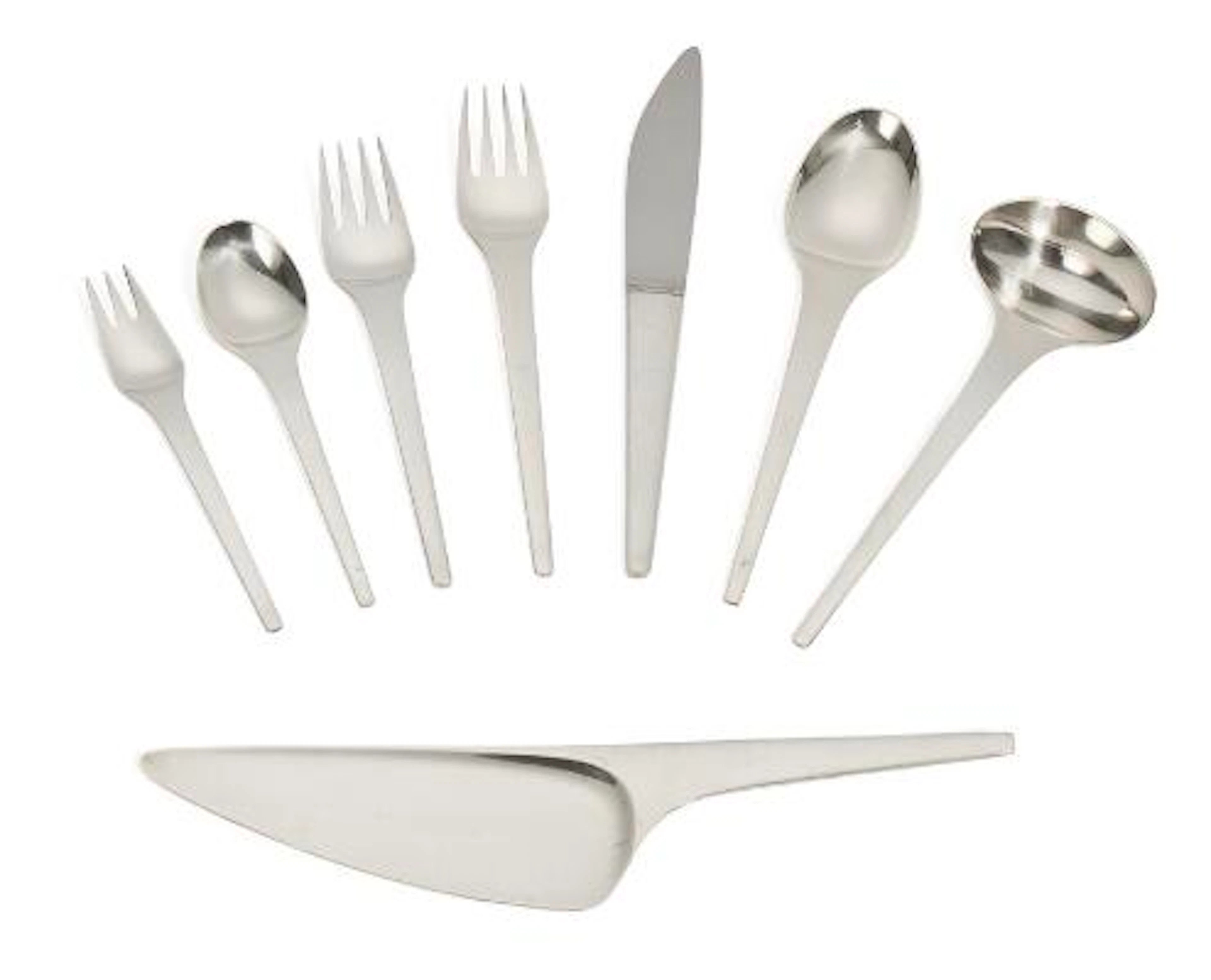 Henning Koppel: "Caravel". Sterling silver cutlery. Georg Jensen after