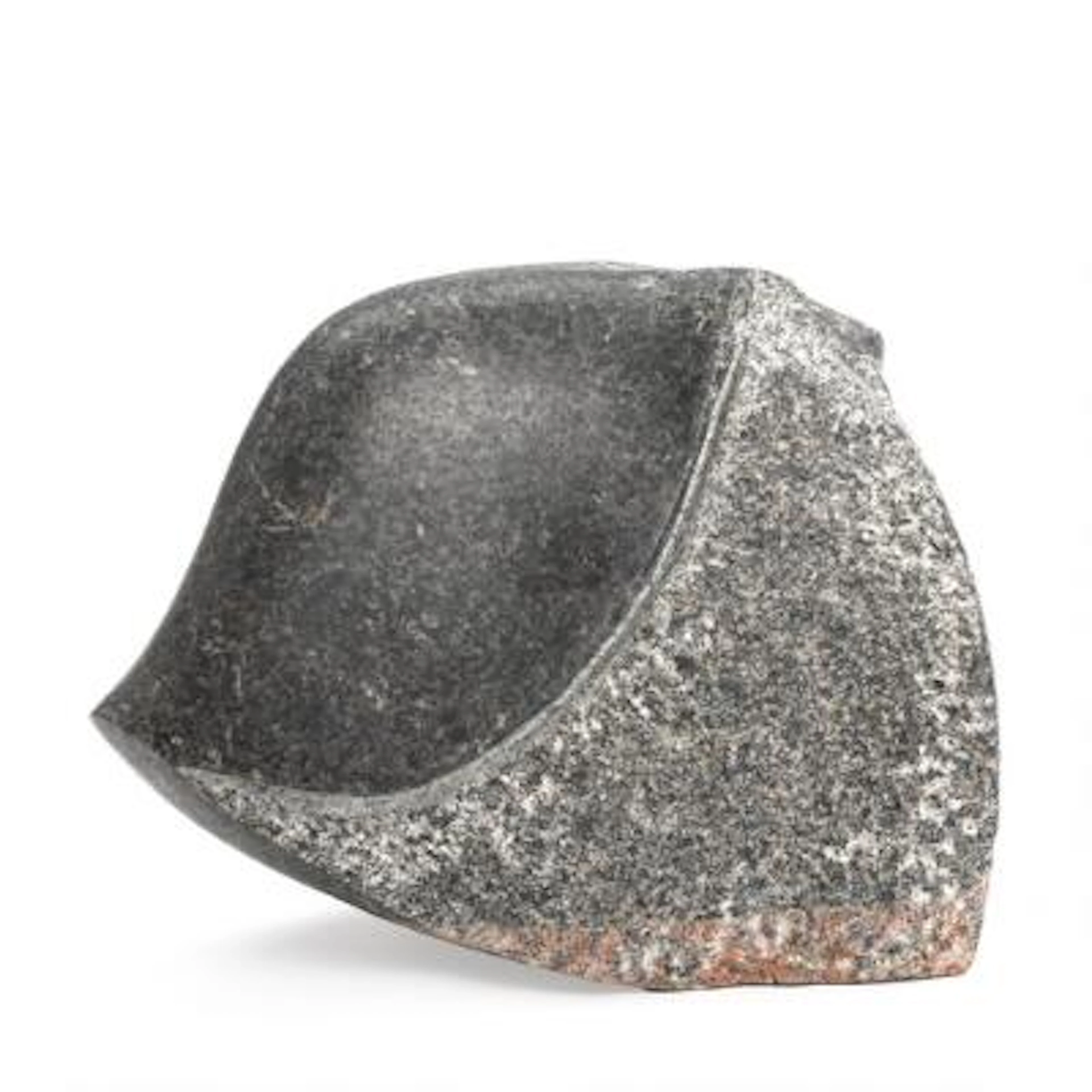 Hans Lembrecht Madsen: Organic form. Signed HLM. Granite. H. 19.5