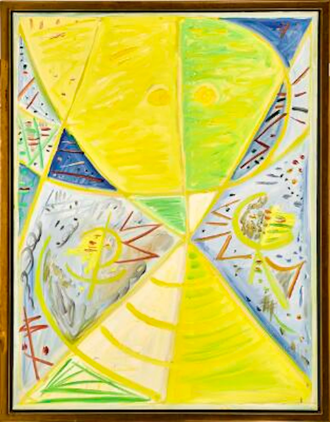 Egill Jacobsen: "Forår", 1973. Signed, titled and dated on the reverse.