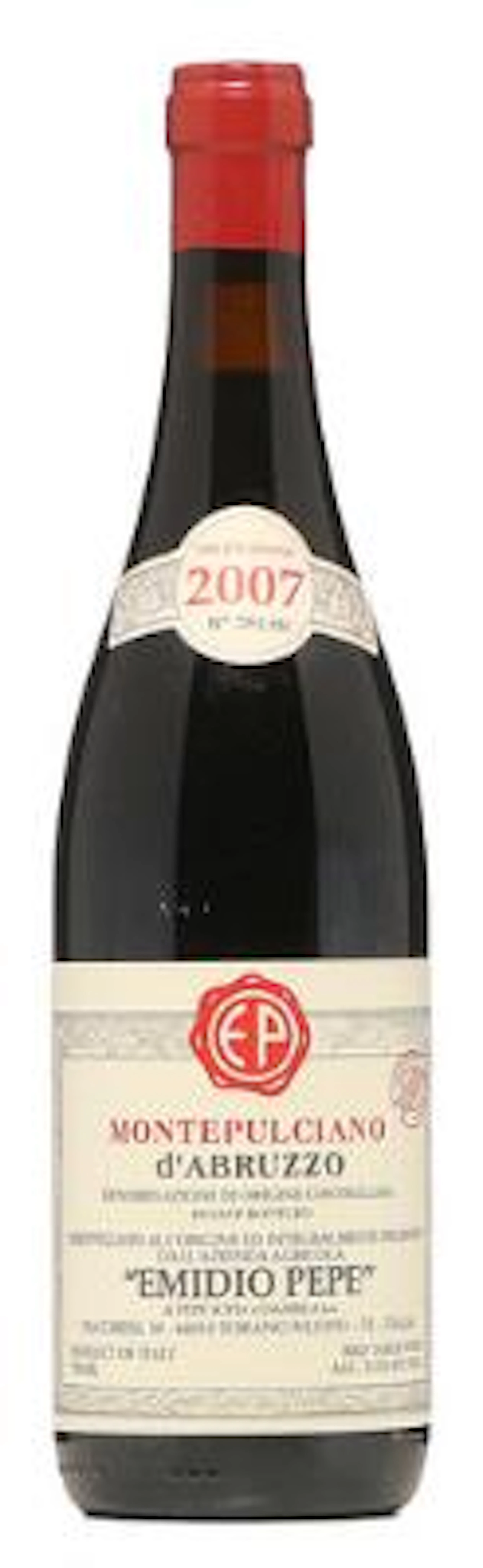 1 bt. Montepulciano d’Abruzzo "Selezione" Vecchie Vigne, Emidio Pepe