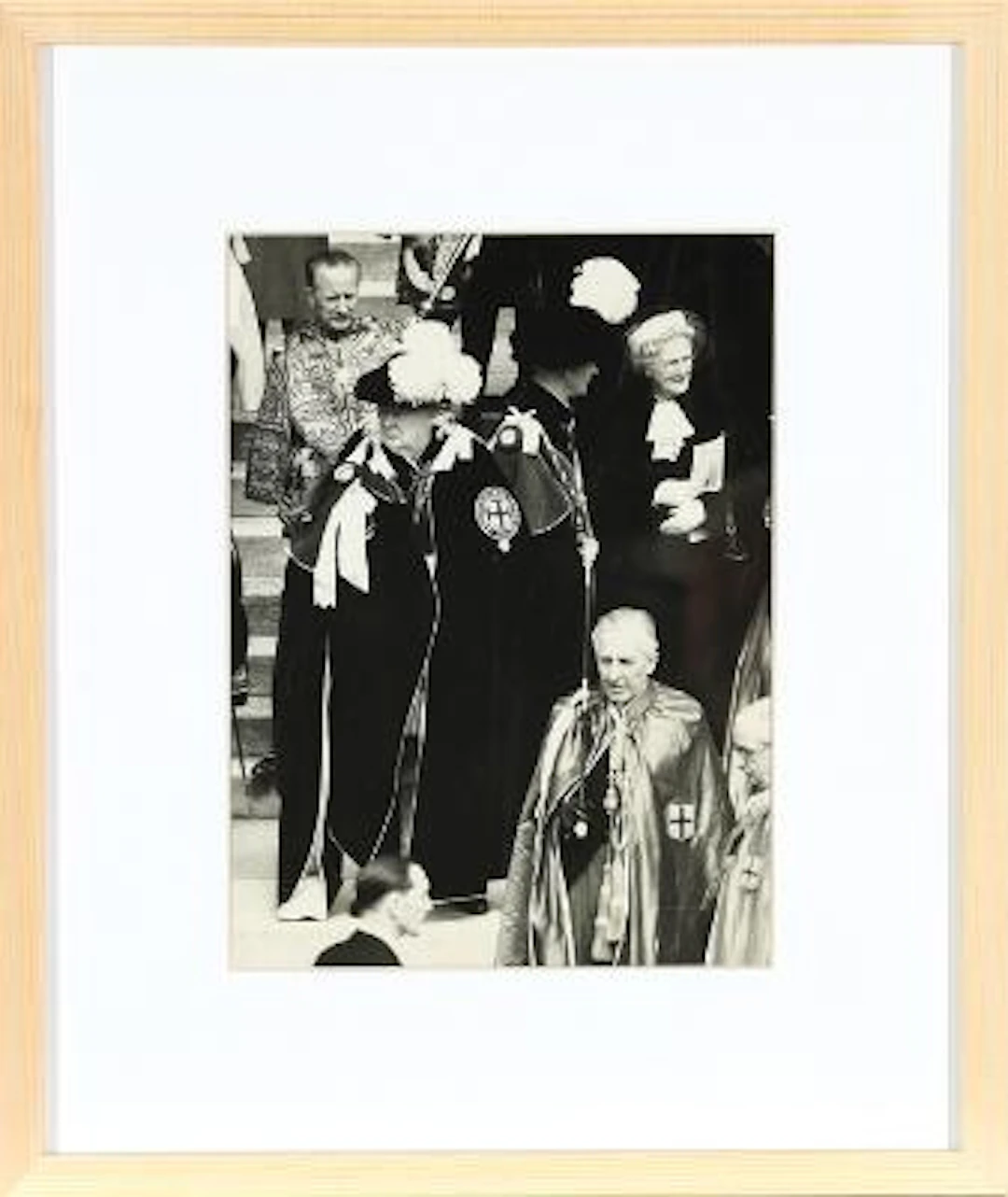 Winston Churchill, Most Noble Order of the Garter. Black-and-white