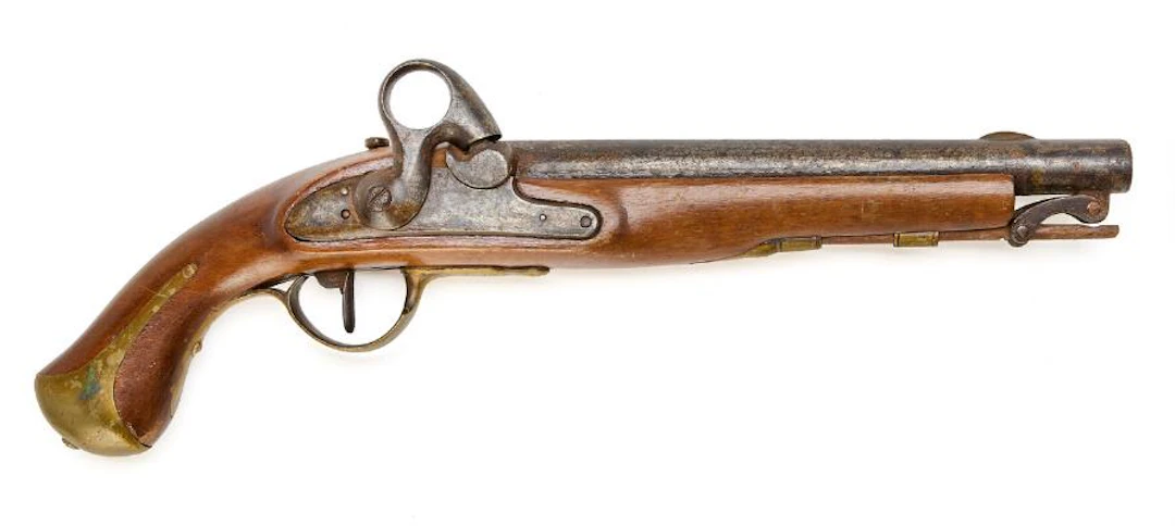 The rebels' Model 1849 artillery pistol. – Bruun Rasmussen Auctioneers