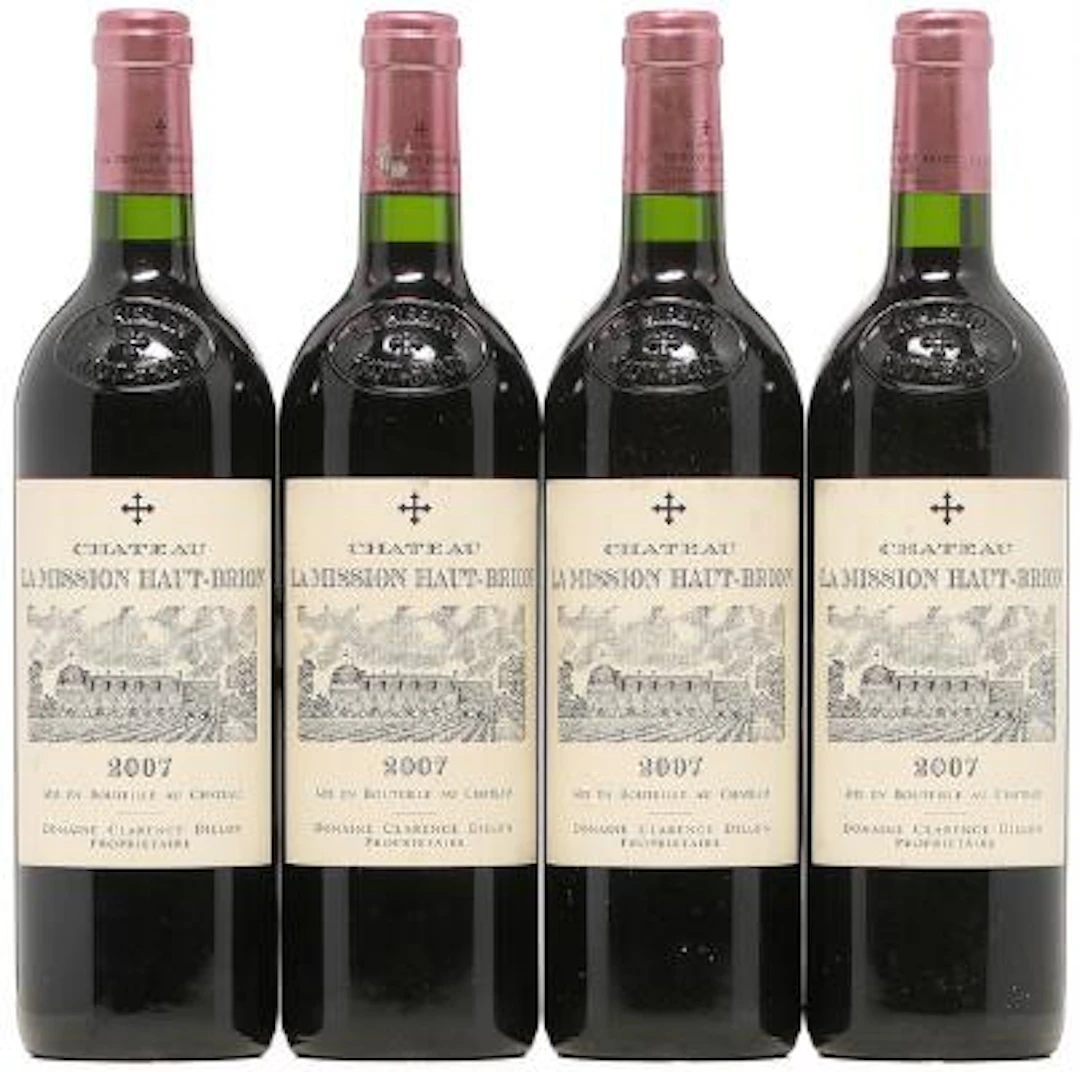 4 bts. Château La Mission Haut Brion Grand Cru Classé, Pessac-Léognan