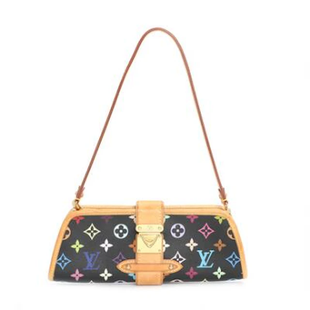 Louis Vuitton: A "Shirley” bag of black multi colour monogram canvas