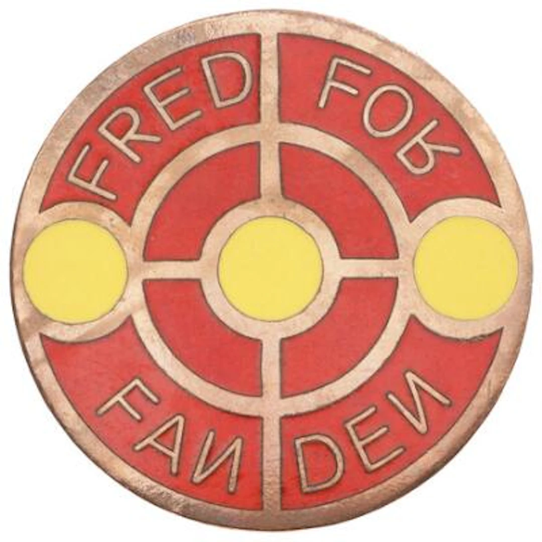 Freetown of Christiania, 1 Fed 2016 “Fred for Fanden”, copper with