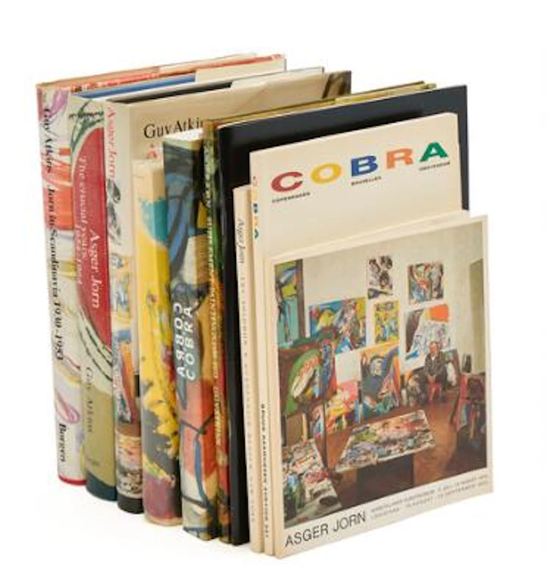 Guy Atkins, Asger Jorn: Books concerning Asger Jorn. (10) – Bruun