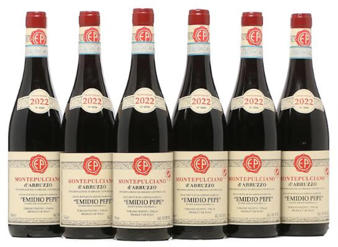 6 bts. Montepulciano d’Abruzzo "Casa Pepe" Vecchie Vigne, Emidio Pepe