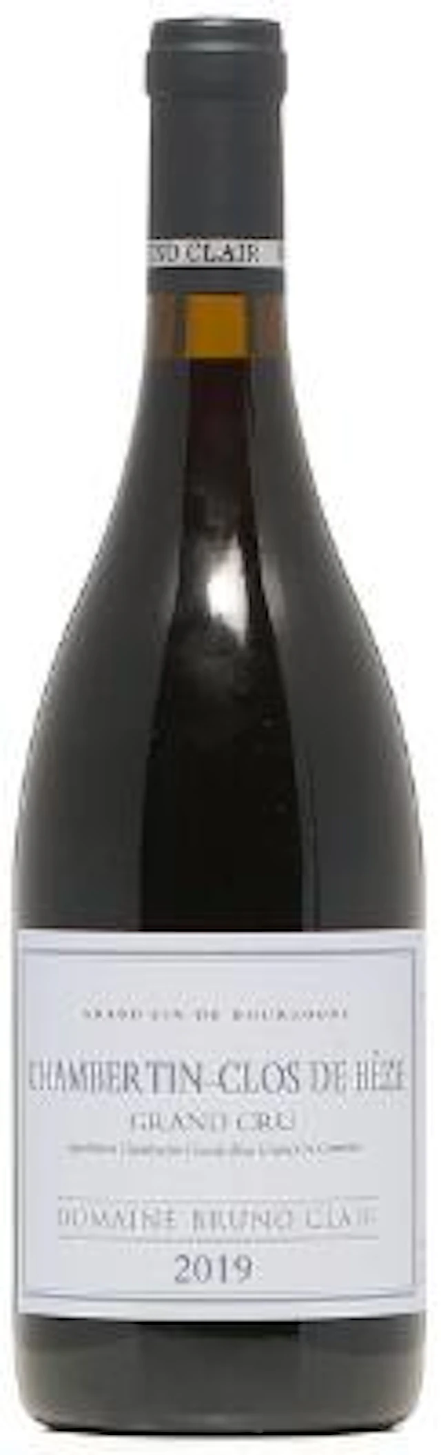 1 bt. Chambertin Clos de Bèze, Domaine Bruno Clair 2019 A (hf/in).