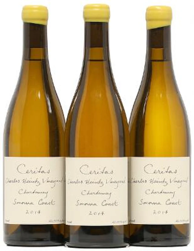 3 bts. Chardonnay "Charles Heintz Vineyard", Ceritas Wines 2014 A