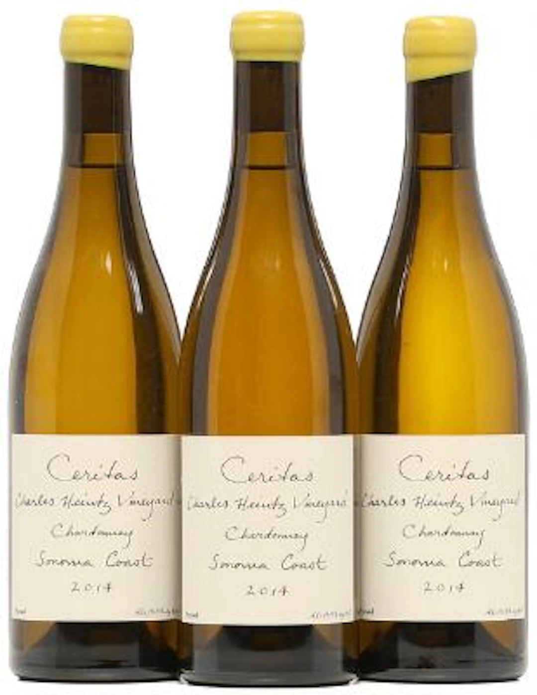 3 bts. Chardonnay "Charles Heintz Vineyard", Ceritas Wines 2014 A