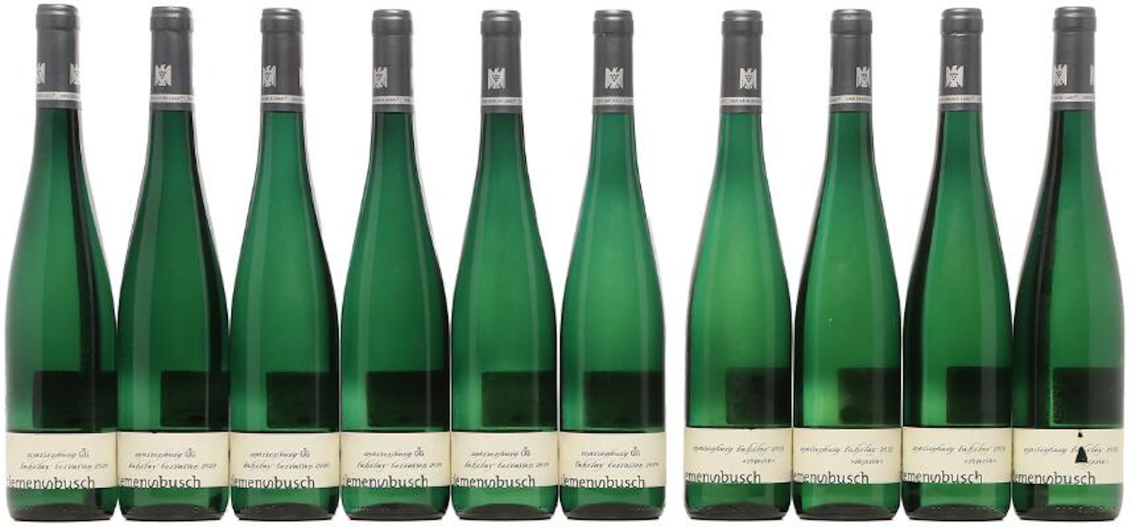 6 bts. Riesling, "Marienburg" 1. Lage, Felsterrasse, Clemensbusch