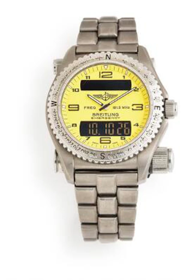 Breitling: Emergency "Yellow" of titanium, ref. E56121.1. Quartz movement
