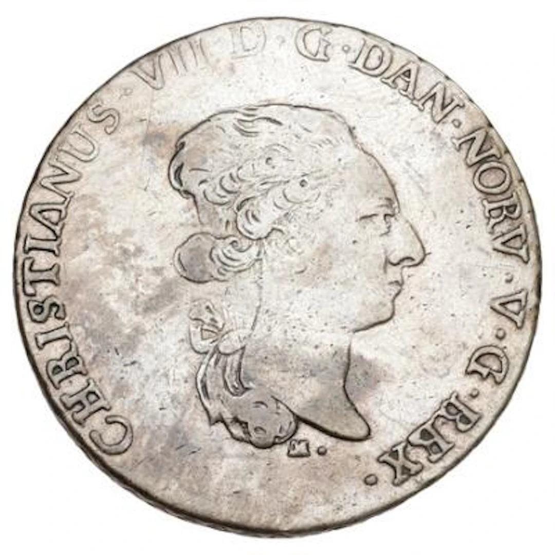 Christian VII, Altona, speciedaler 1789, H 39D, FP SH9.11 – Bruun
