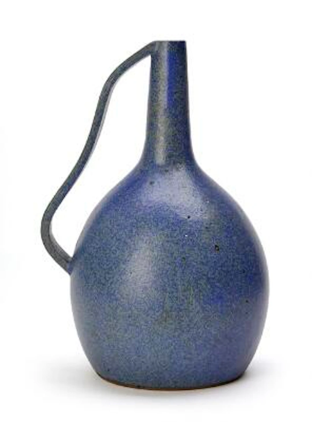 Christian Poulsen: An early stoneware pitcher, decorated with blue