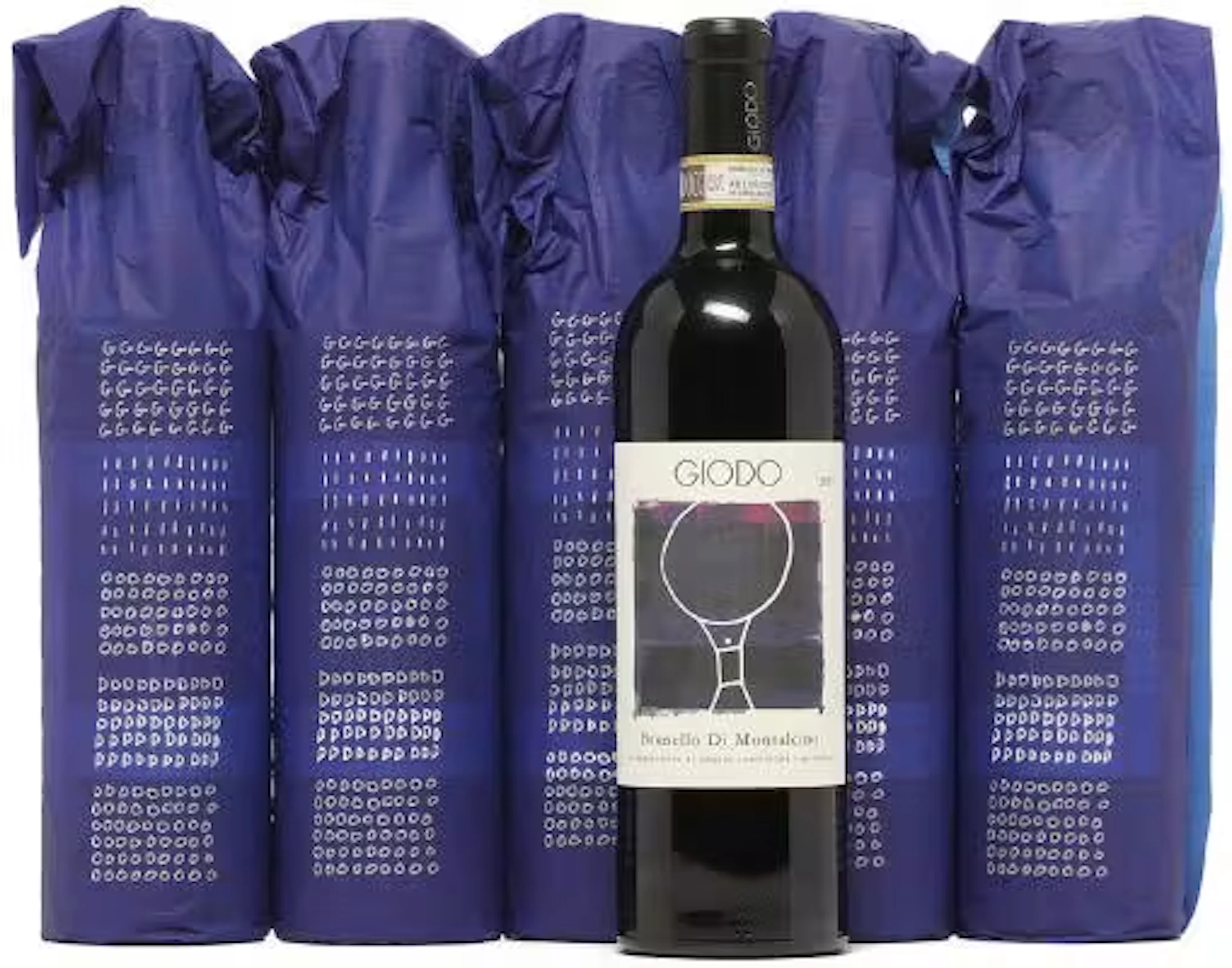 6 bts. Brunello di Montalcino, Giodo 2017 A (hf/in). Owc. – Bruun