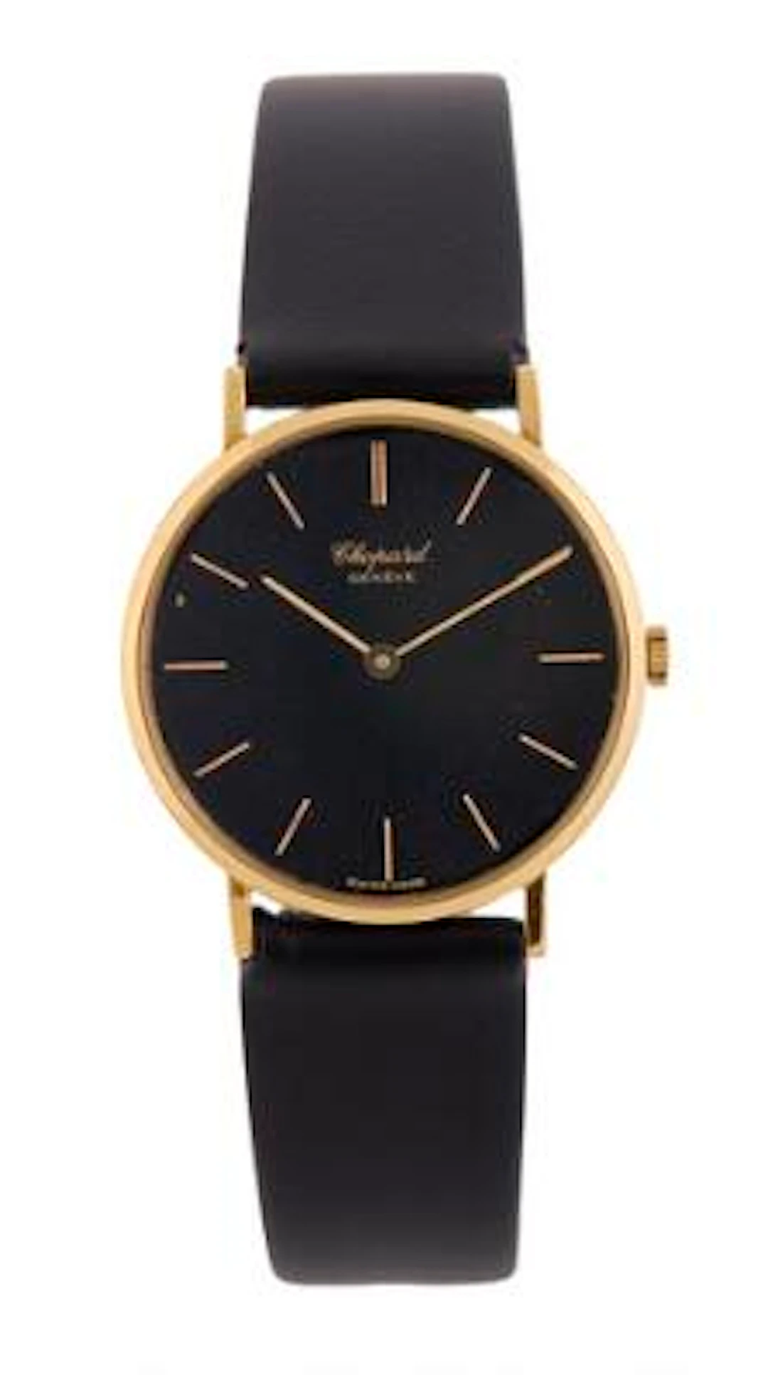 Chopard: "Ultra-Thin" of 18k gold, ref. 1013. Mechanical movement