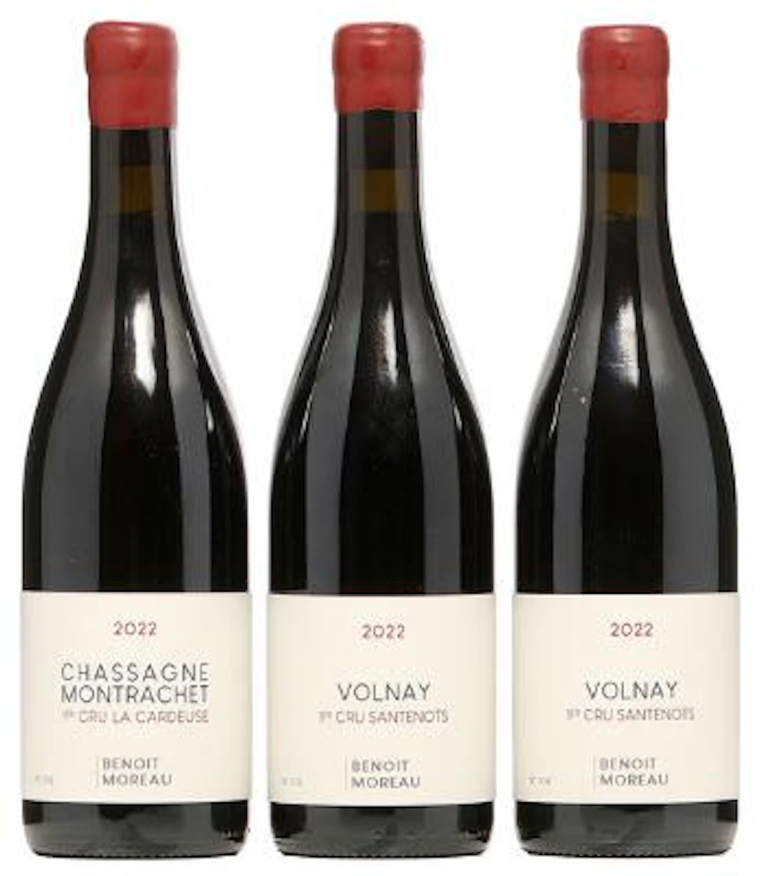 1 bt. Chassagne-Montrachet 1. Cru "La Cardeuse", rouge, Benoit Moreau
