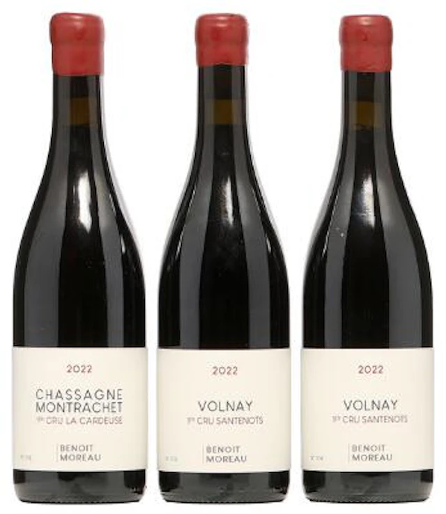 1 bt. Chassagne-Montrachet 1. Cru "La Cardeuse", rouge, Benoit Moreau