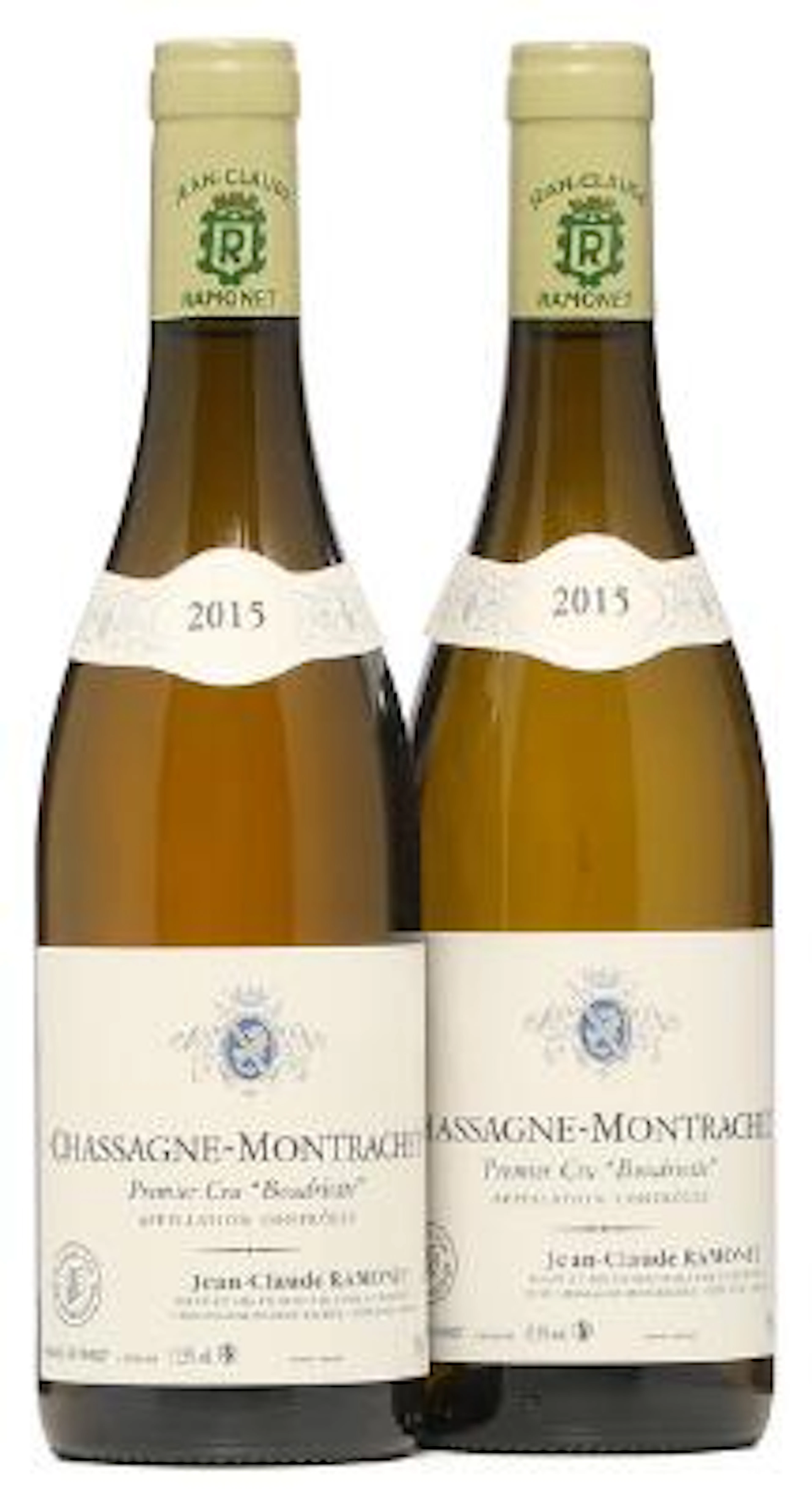 2 bts. Chassagne Montrachet 1. Cru "La Boudriotte", Domaine Ramonet