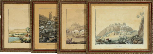 Søren L. Lange: A collection of four prospects; "Faaborg", "Waterfall