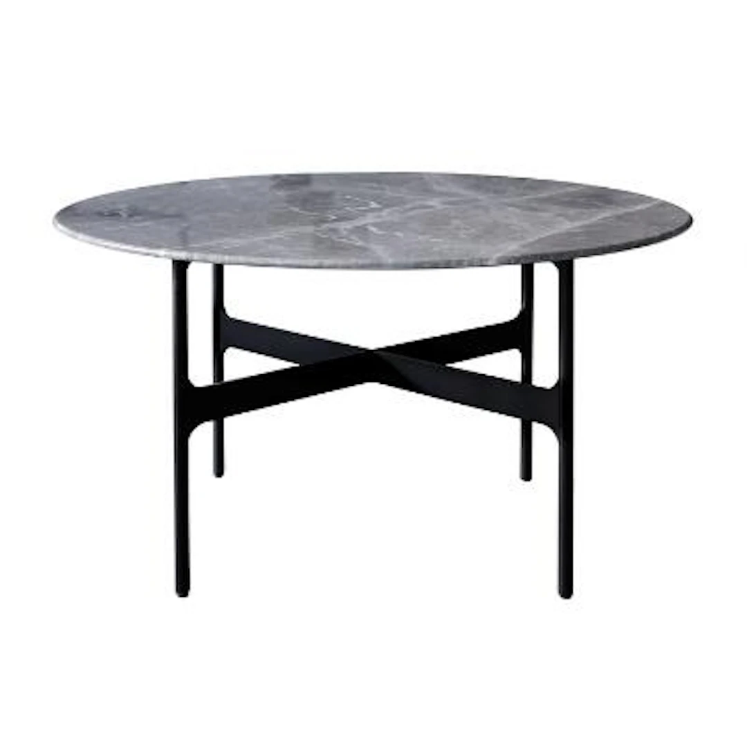 Luca Nichetto: "Floema". Dining table with a frame of powder-coated