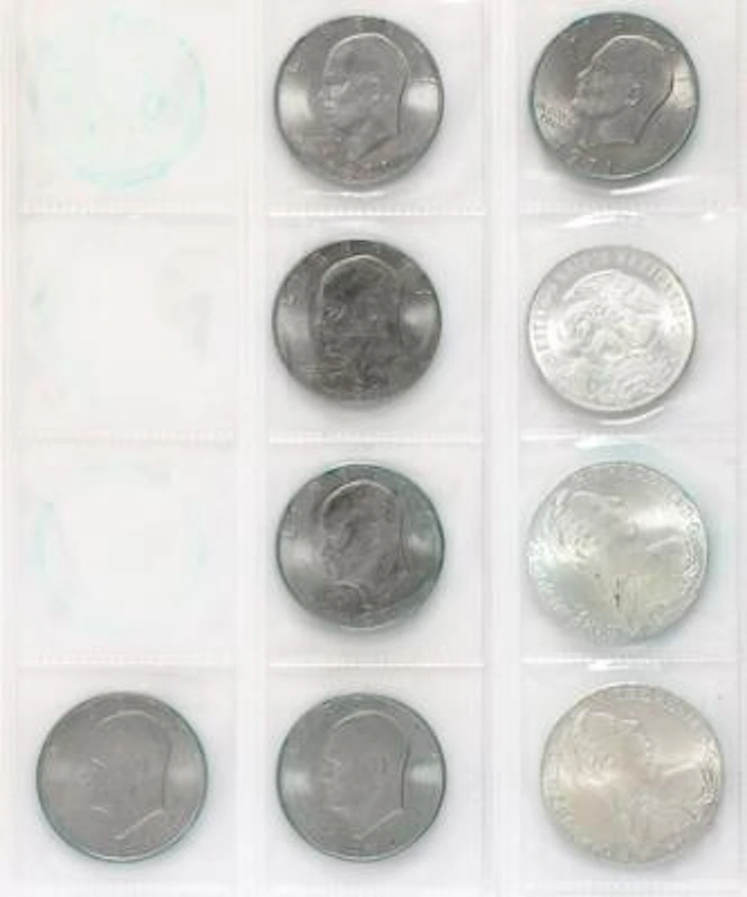 Collection of foreign coins from amongst others USA, some in silver