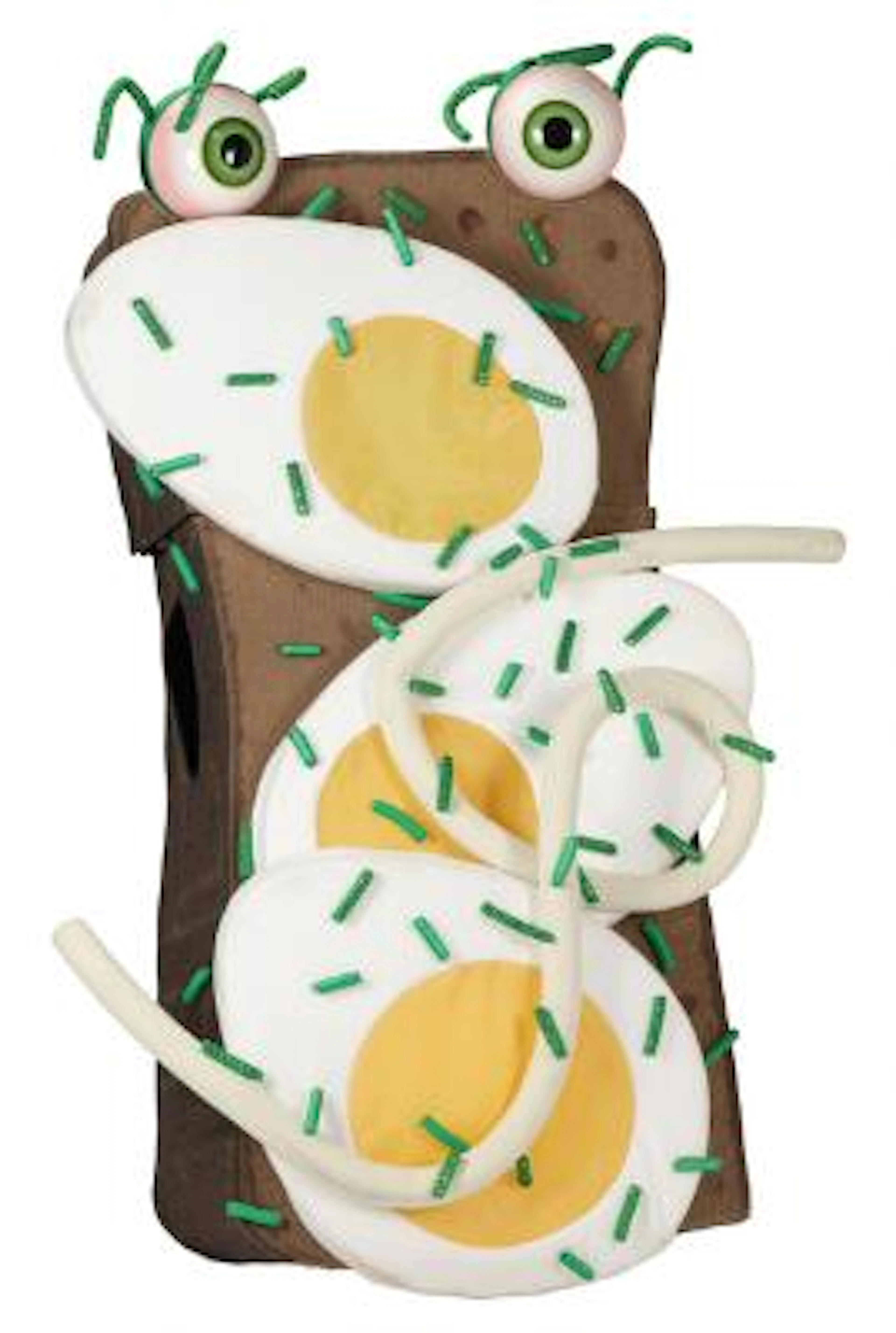 'Æggemad' (open egg sandwich) -- Costume from the Danish TV show 'Hvem