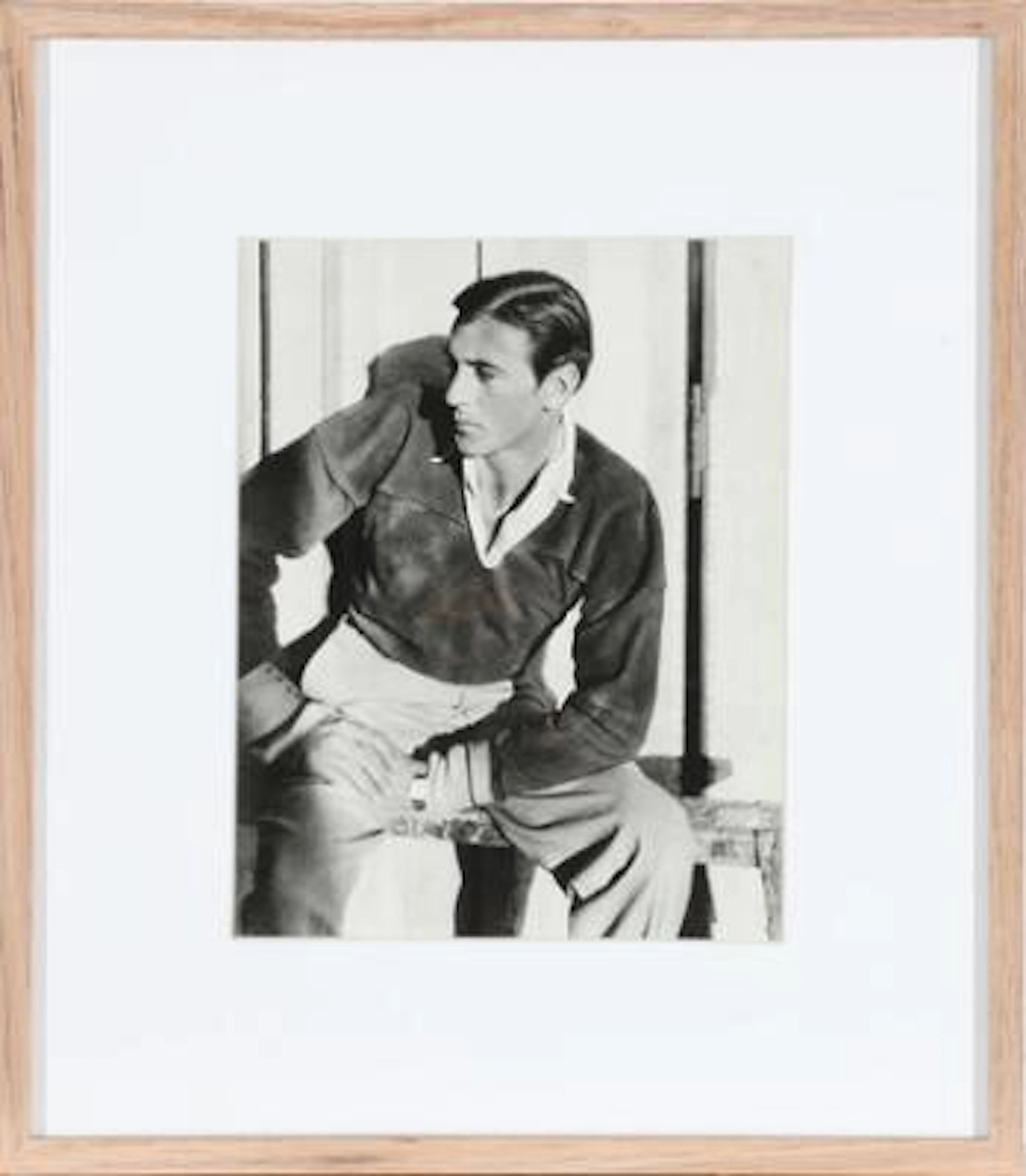Cecil Beaton: The American actor Gary Cooper (1901–1961). Black-and-white
