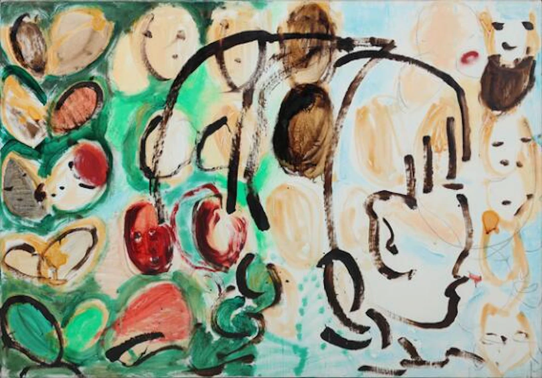 Anne-Suzette Sadolin: Untitled, 2003. Signed and dated on the reverse.