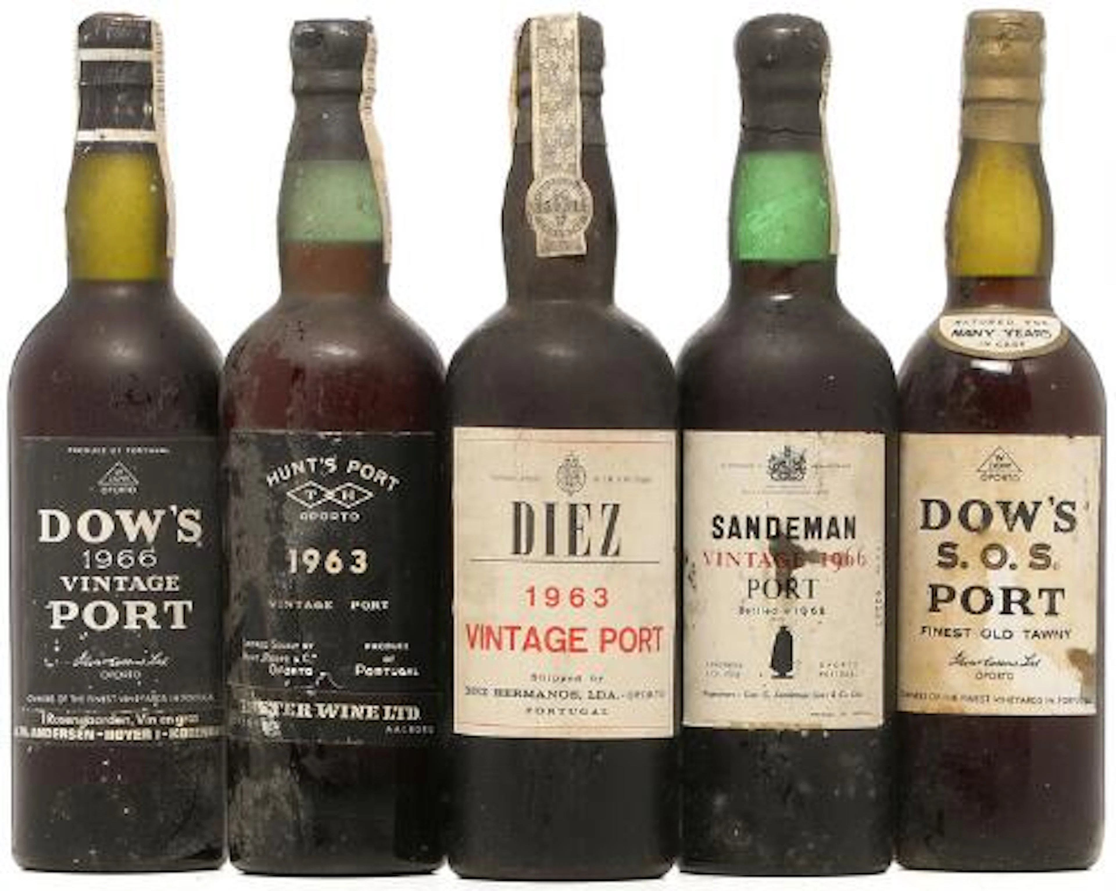 1 bt. Dow's Vintage Port 1966 etc. Total 5 bts. – Bruun Rasmussen Auctioneers