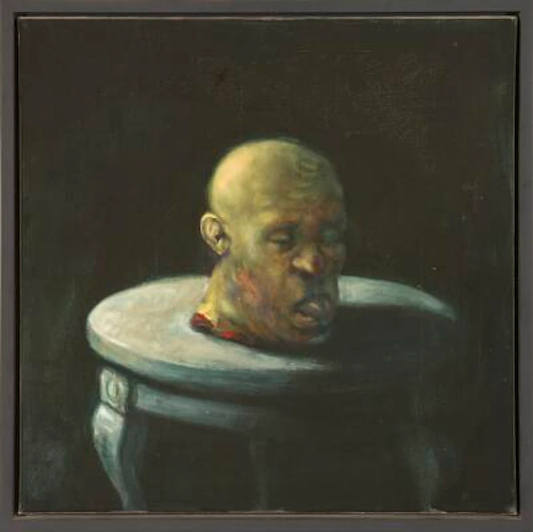 Michael Kvium: "Europæisk opstilling" (European Still Life), 1993.