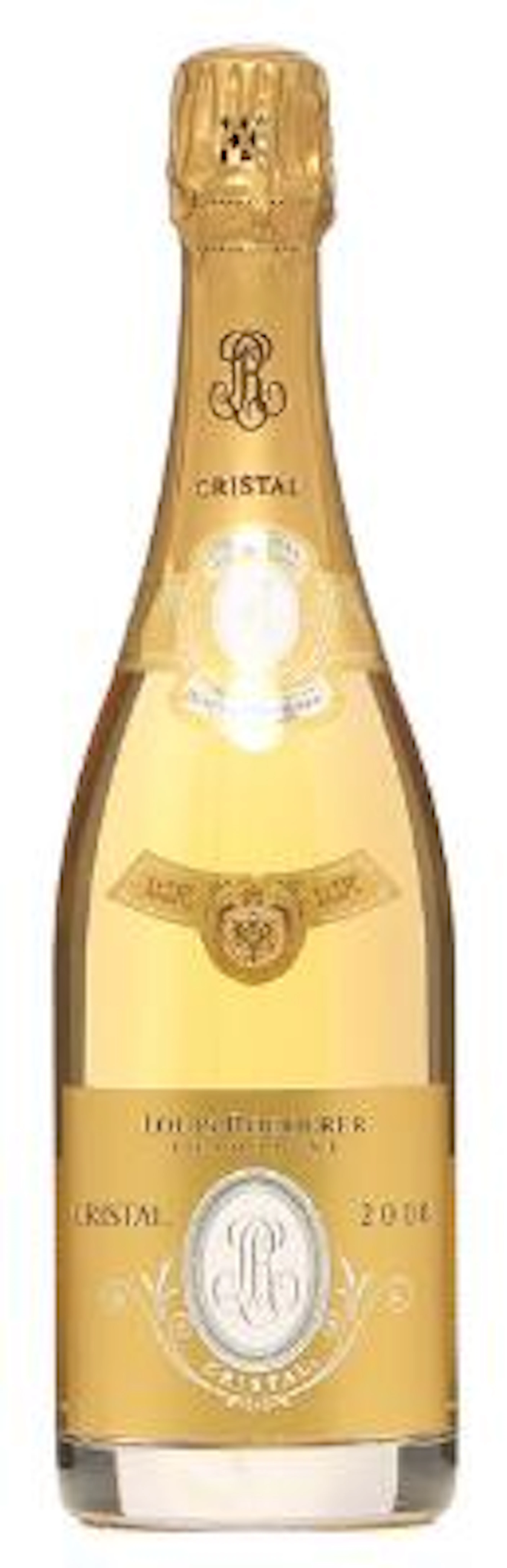 1 bt. Champagne "Cristal", Louis Roederer 2008 A (hf/in). – Bruun