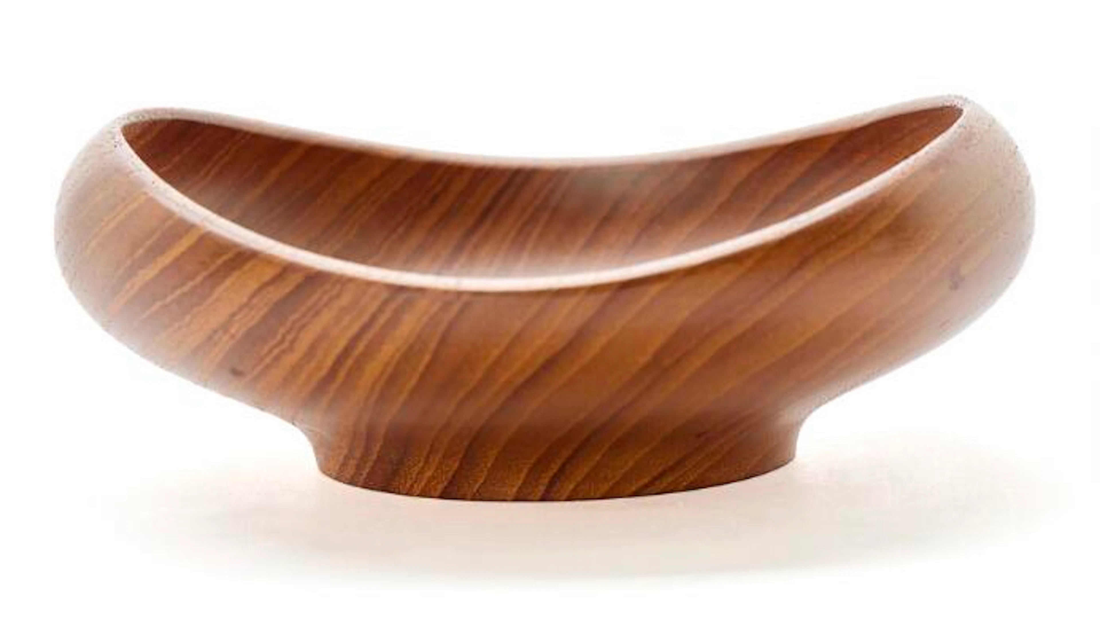 Finn Juhl: A small, solid teak bowl. Marked Kay Bojesen, Denmark