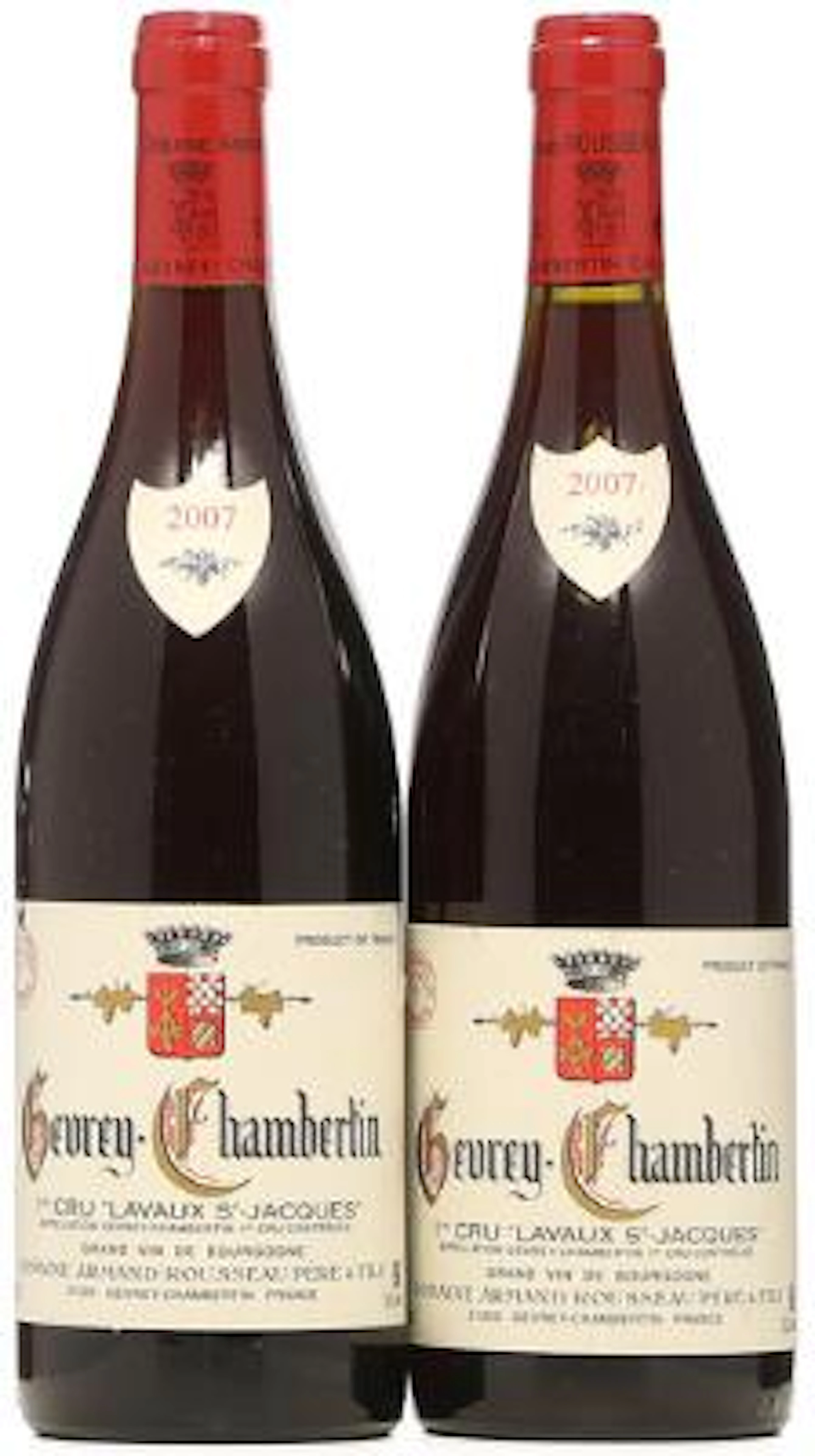 2 bts. Gevrey Chambertin 1. Cru "Lavaux Saint Jacques", Domaine Armand