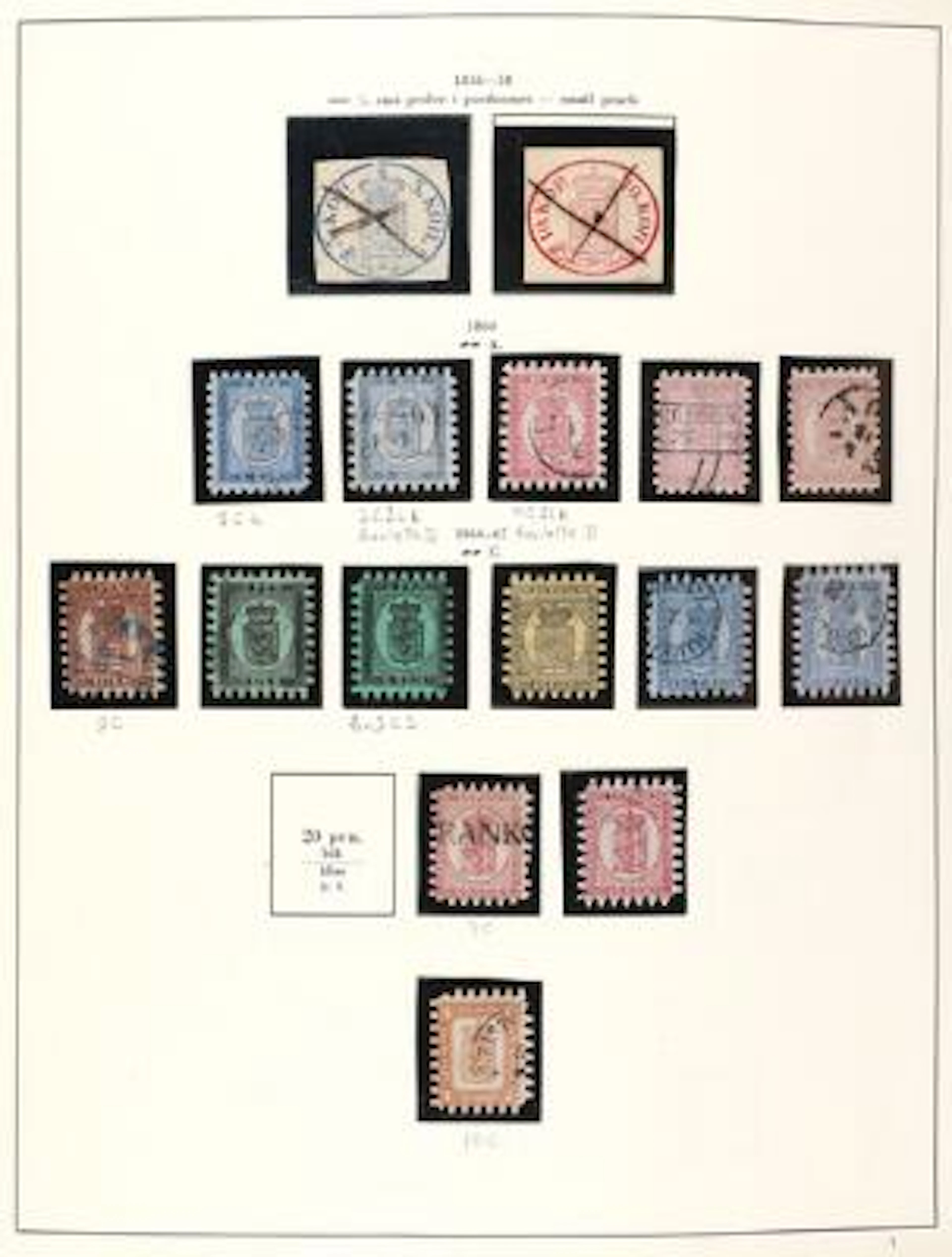 Finland. 1856-1991. Very fine used collection in an album. Very well