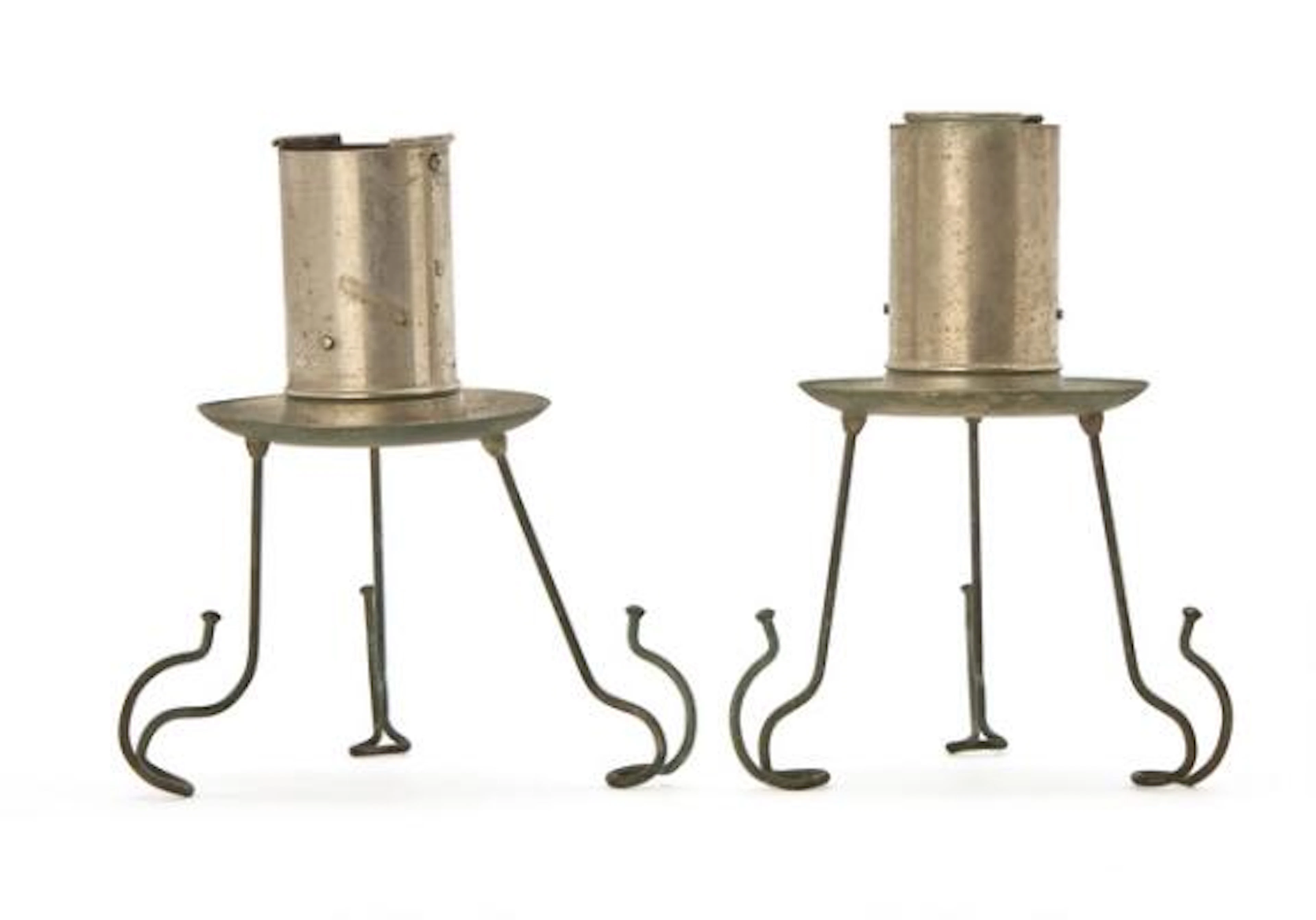 Poul Henningsen: "PH-5/5". A pair of nickel plated metal socket house