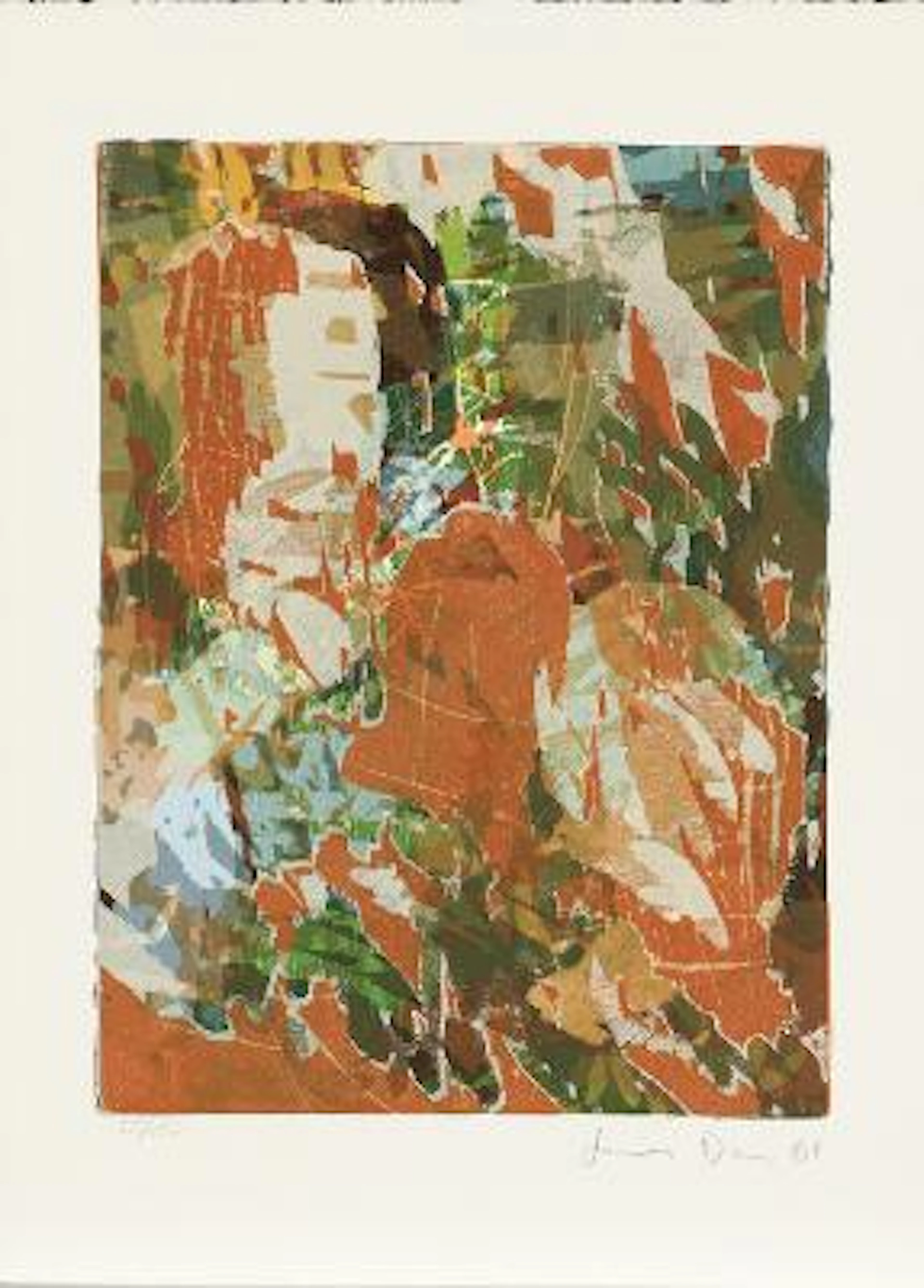 Lars Dan: Two compositions. Both signed Lars Dan 01, 25/150. Lithograph