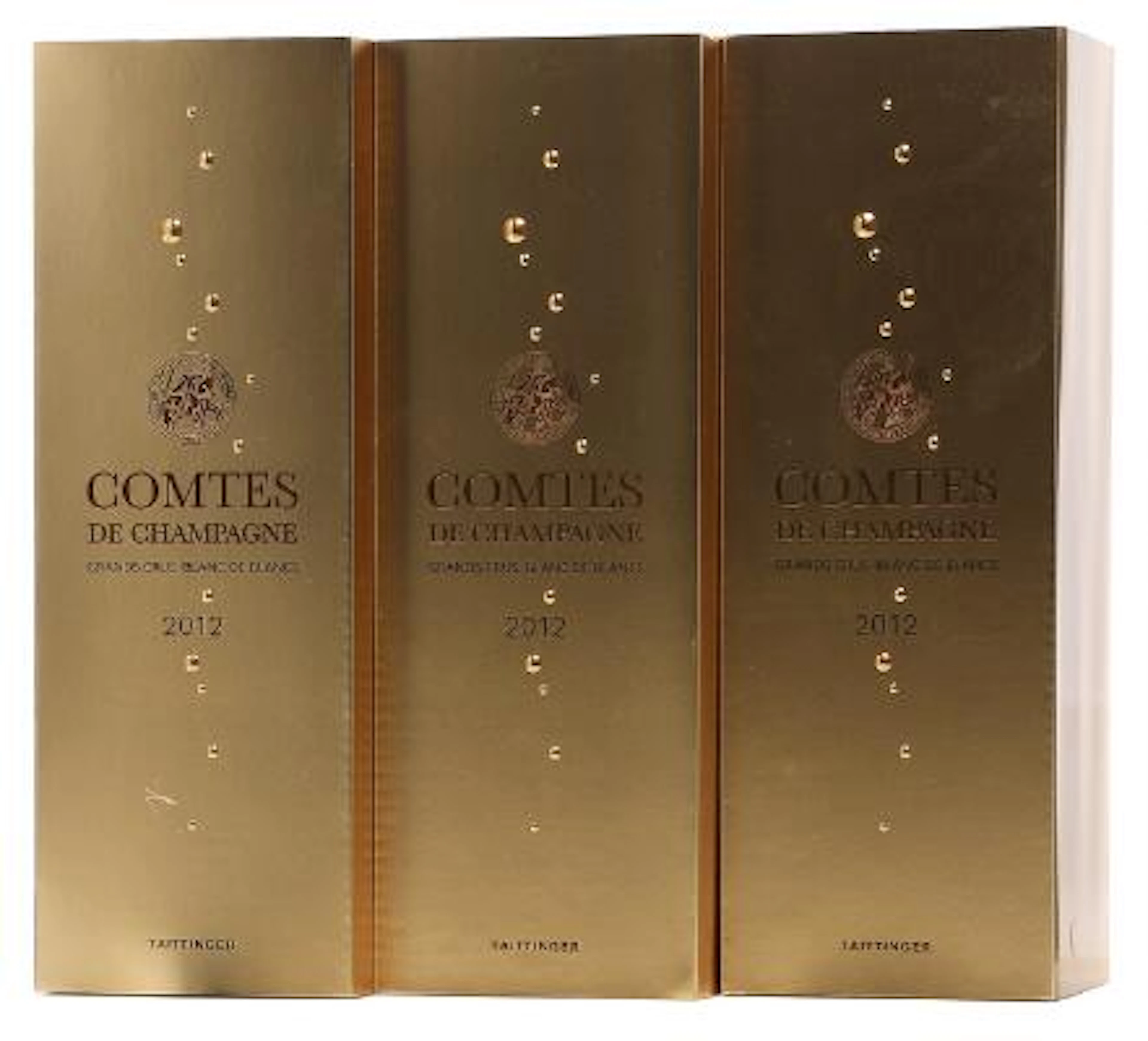 6 bts. Champagne Blanc de Blancs "Comtes de Champagne", Taittinger