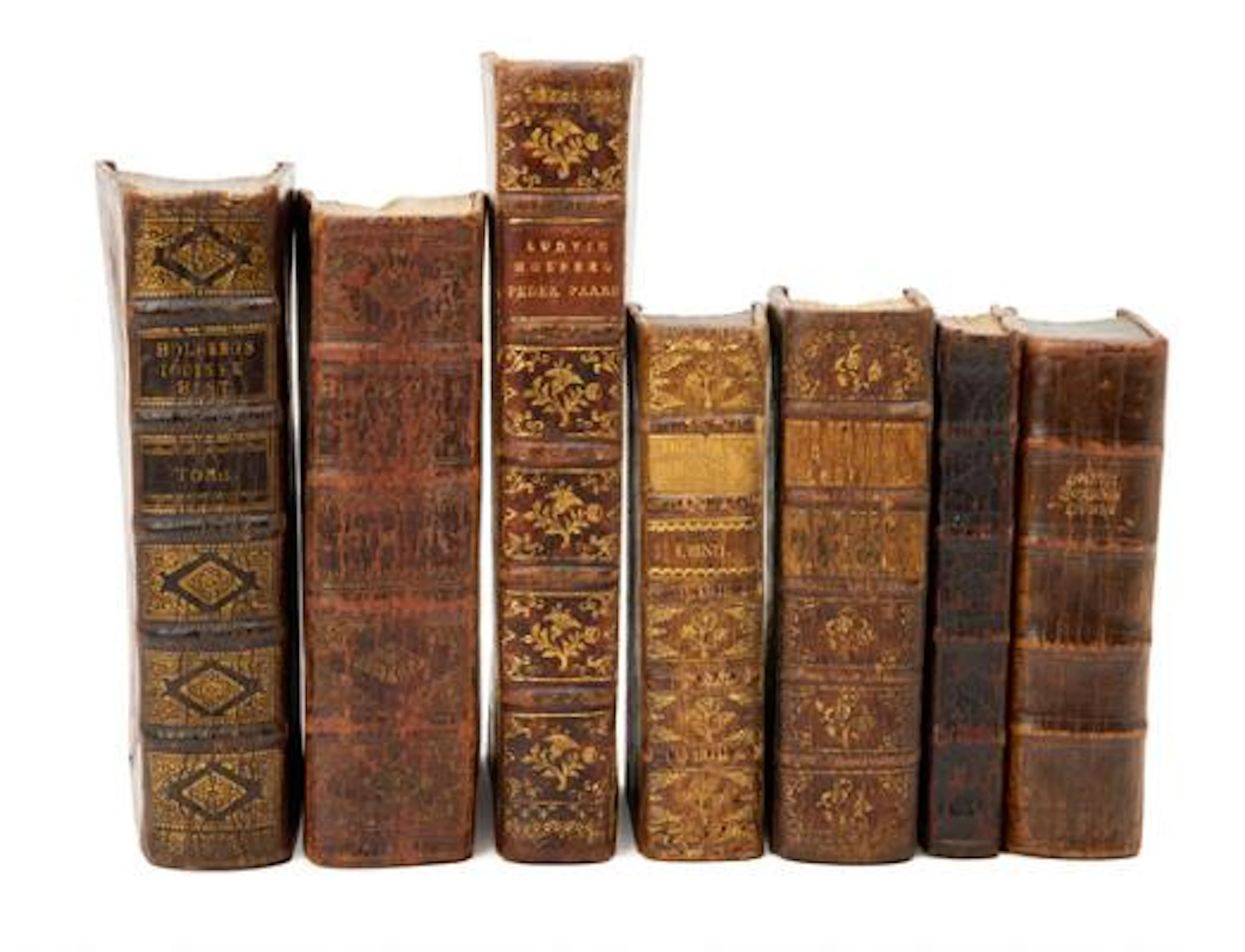 Ludvig Holberg: Collection of Holberg volumes. Mostly first editions.